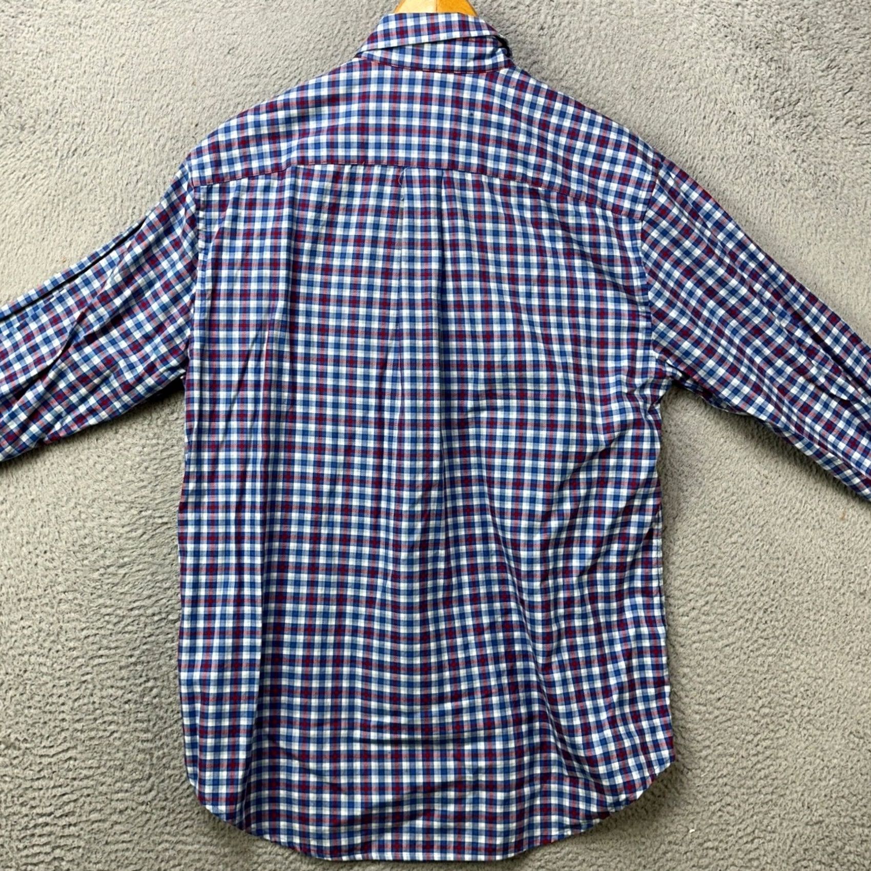 Vineyard Vines Vineyard Vines Mens Medium Classic Fit Tucker Shirt Blue Plaid Button Down EUC Size US M / EU 48-50 / 2 - 2 Thumbnail
