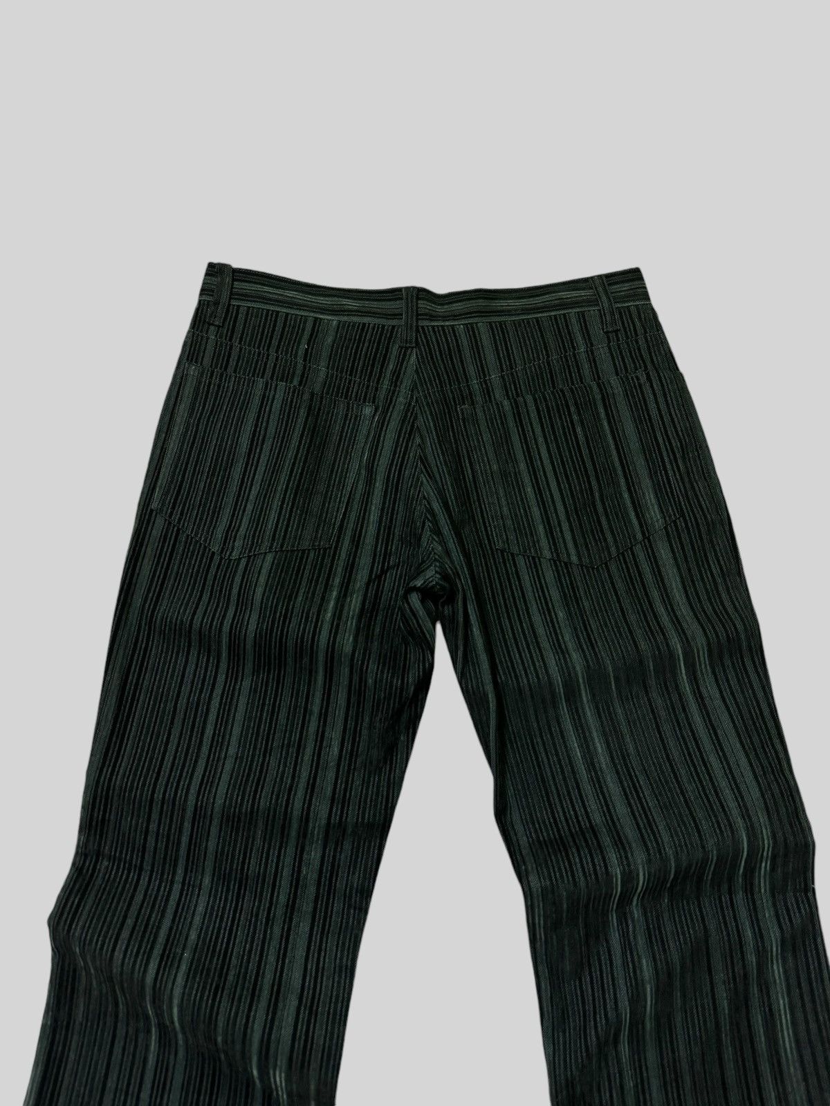If Six Was Nine × Japanese Brand × Tornado Mart TESS 3 HIRO VELVET STRIPES FLARED PANTS Size US 30 / EU 46 - 8 Thumbnail