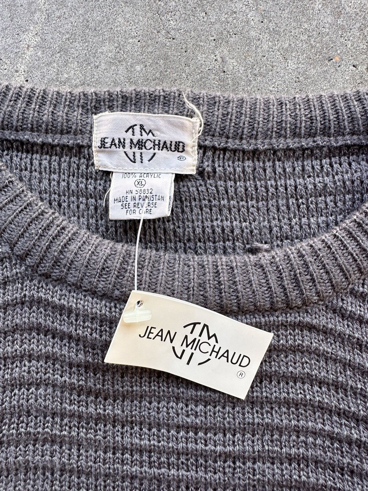 Designer × Vintage Y2K Jean Michaud Sweater Size US XL / EU 56 / 4 - 3 Thumbnail
