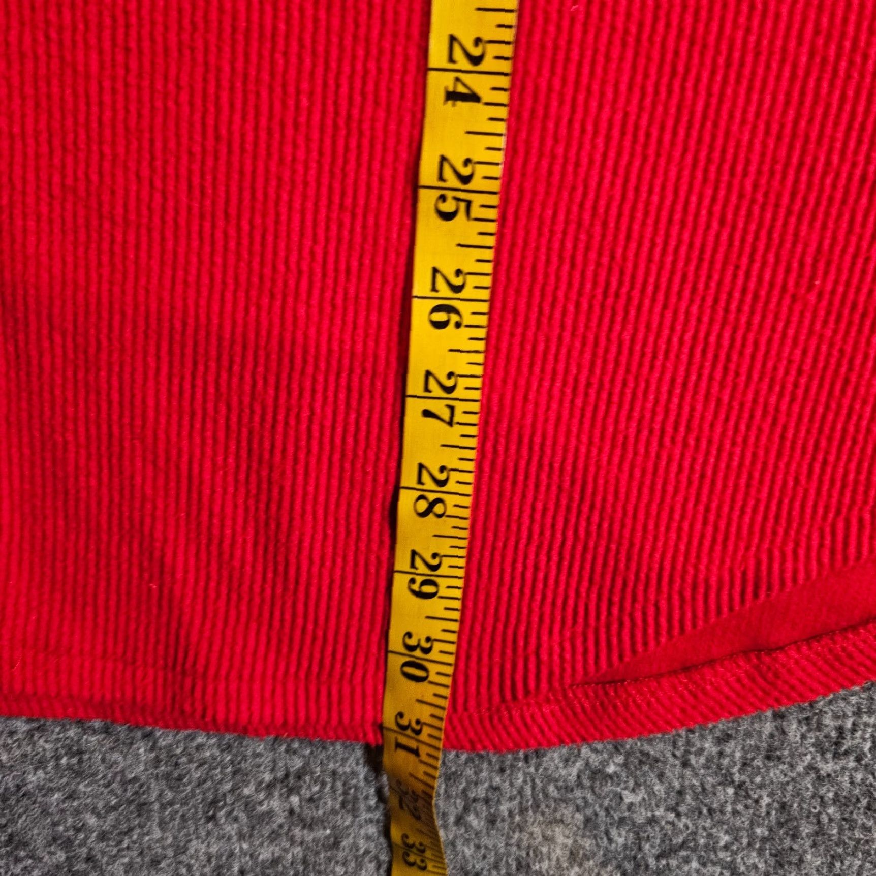 Express VINTAGE Express Shirt Womens M Red Oversized Tricot Flannel Casual 90s Button-Up Size M / US 6-8 / IT 42-44 - 7 Thumbnail