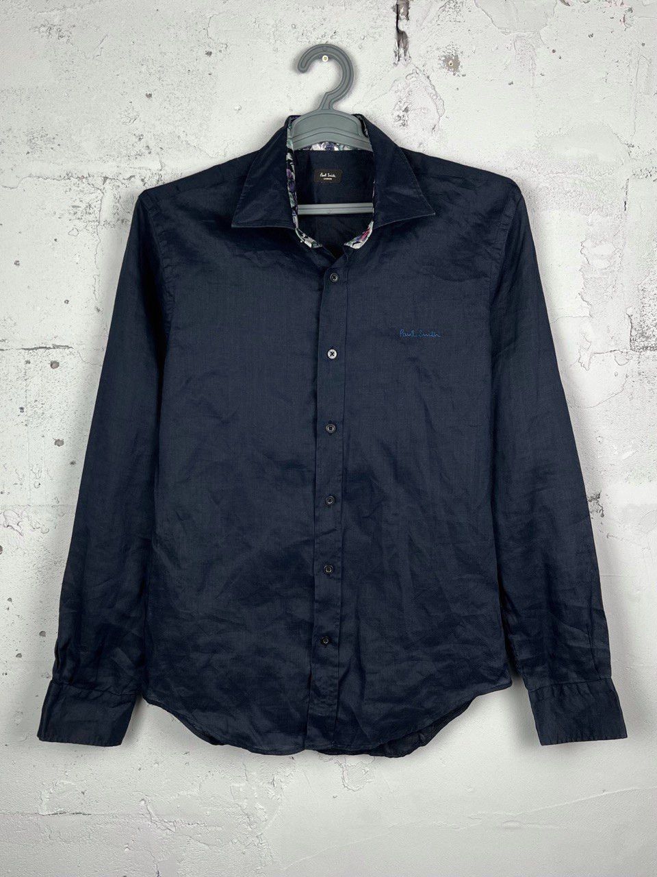 Paul Smith Paul Smith London Shirt Made In Italy Navy Size US M / EU 48-50 / 2 - 2 Thumbnail