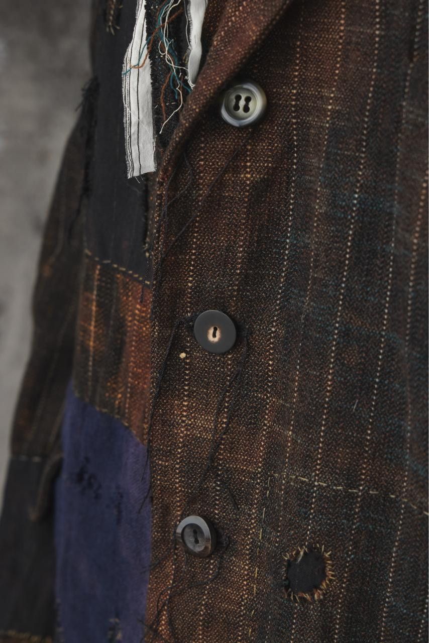 Archivio J.M. Ribot Archivio J.M. Ribot Handmade Distressed Patchwork Blazer Size US M / EU 48-50 / 2 - 12 Thumbnail