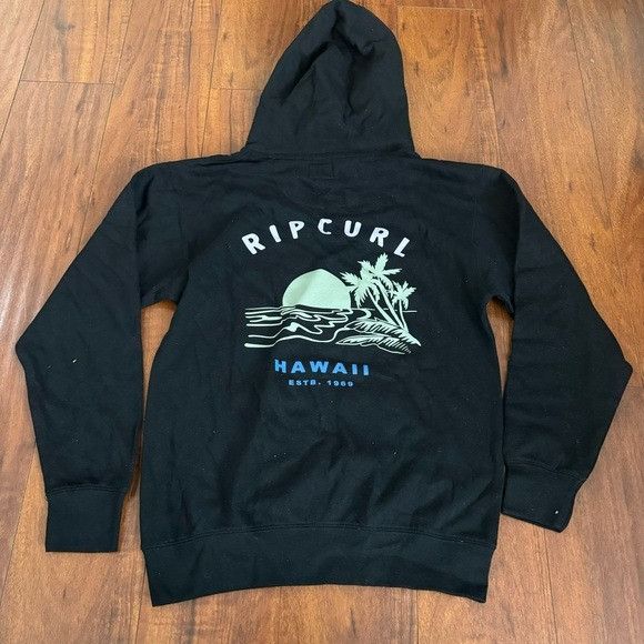 Rip Curl NWT RIP CURL MAHALO FLEECE BLACKK HOODIE SZ SMALL S Size US S / EU 44-46 / 1 - 1 Thumbnail
