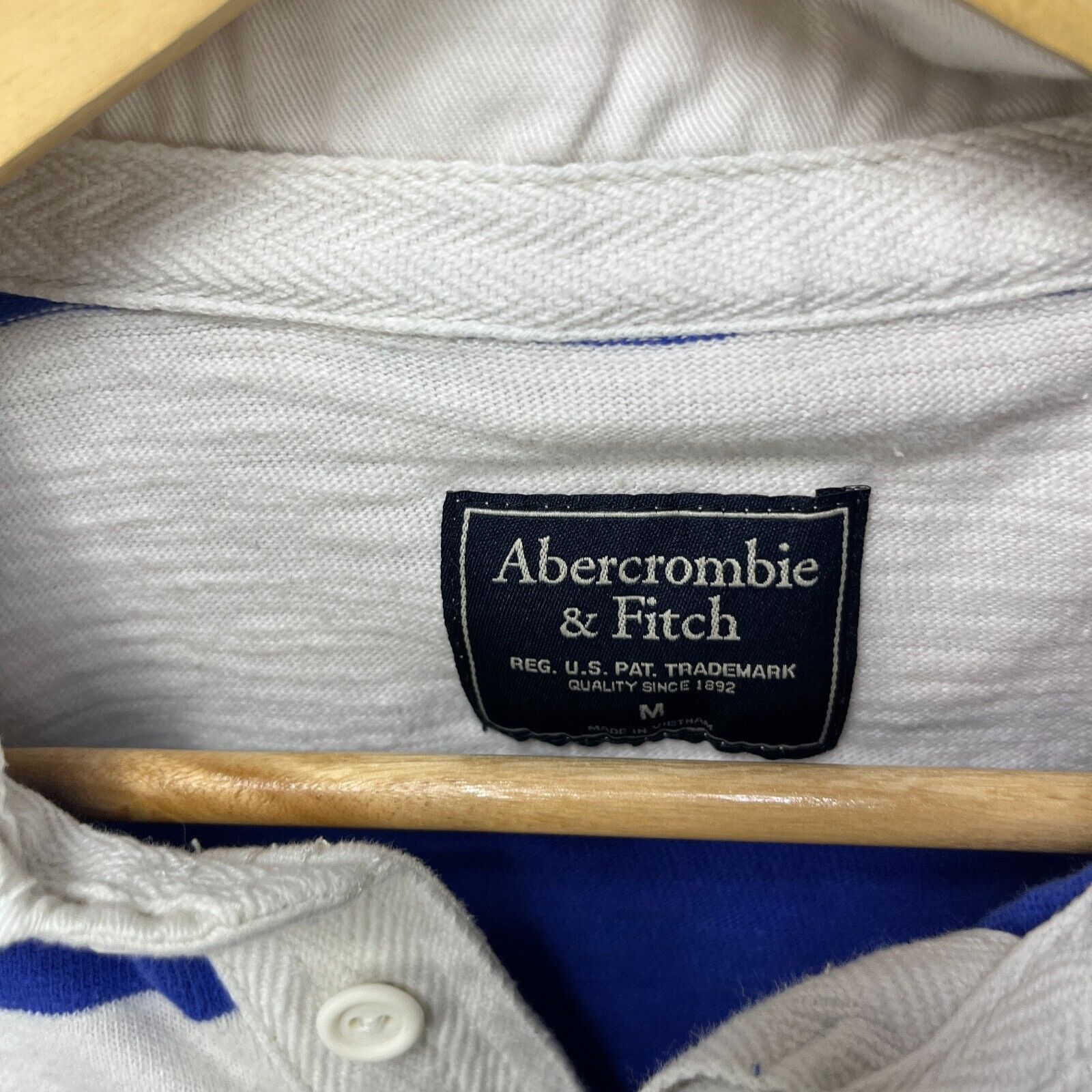 Abercrombie & Fitch × Vintage Vintage Abercrombie Rugby Long Sleeve Shirt Medium Size US M / EU 48-50 / 2 - 5 Thumbnail
