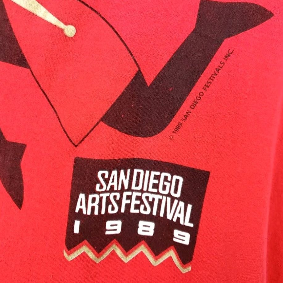 Vintage VINTAGE San Diego Arts Festival T Shirt Mens Size Large 90s art festival russian art USA Size US L / EU 52-54 / 3 - 4 Thumbnail