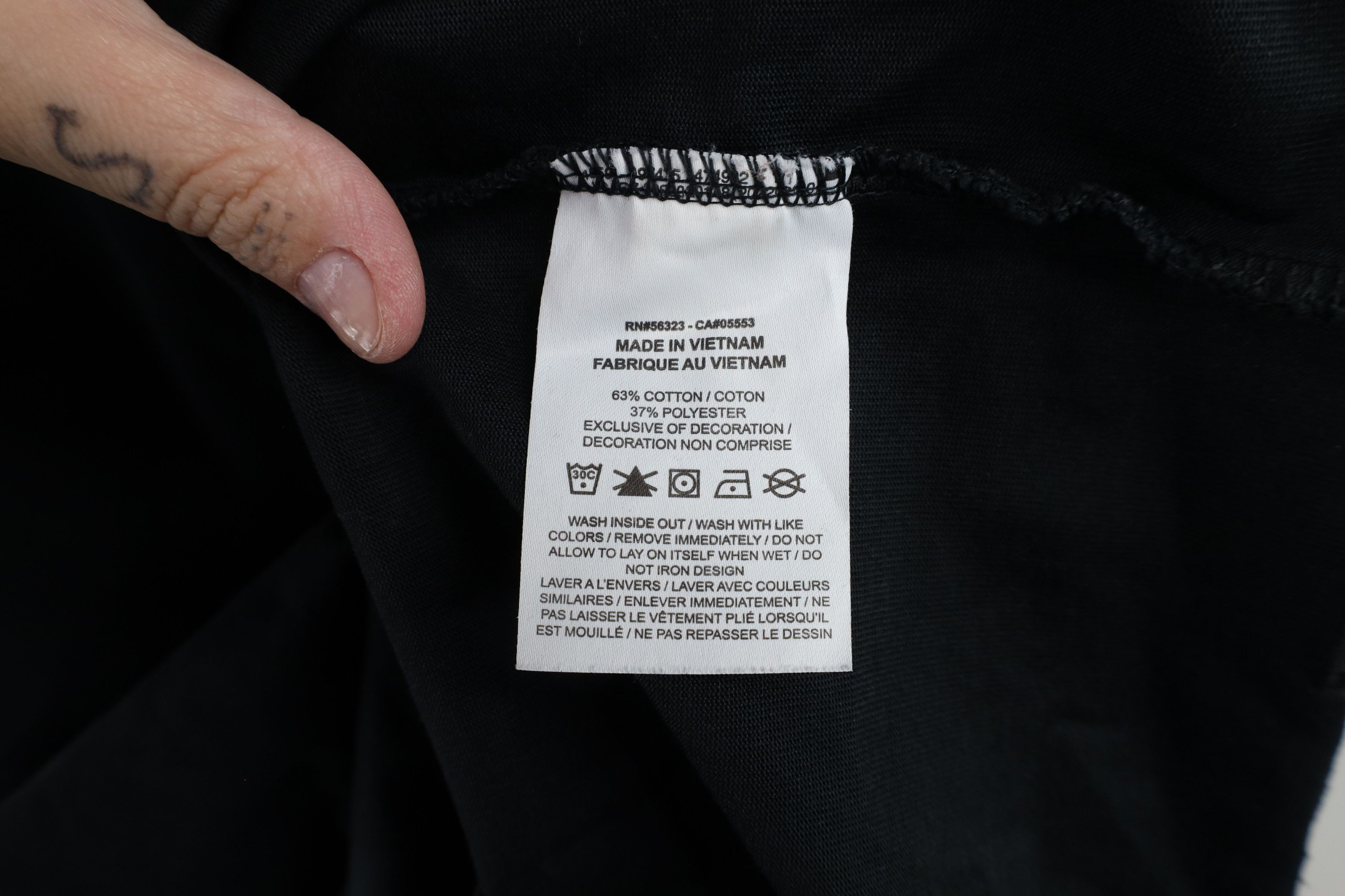 Nike × Vintage Nike Dri-Fit Spell Out Tech Pack Heavyweight T-Shirt Black Size US L / EU 52-54 / 3 - 6 Thumbnail