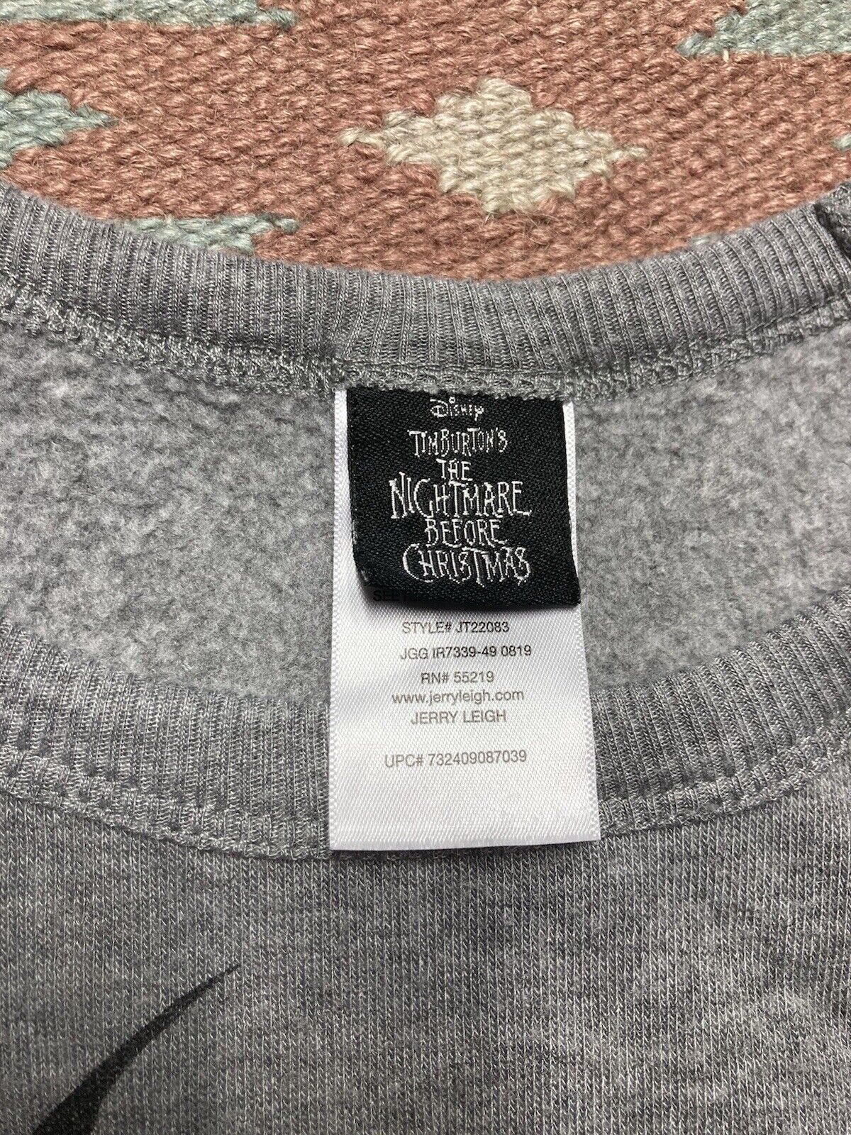 Disney The nightmare before Christmas sweatshirt Halloween womens S Size S / US 4 / IT 40 - 3 Thumbnail