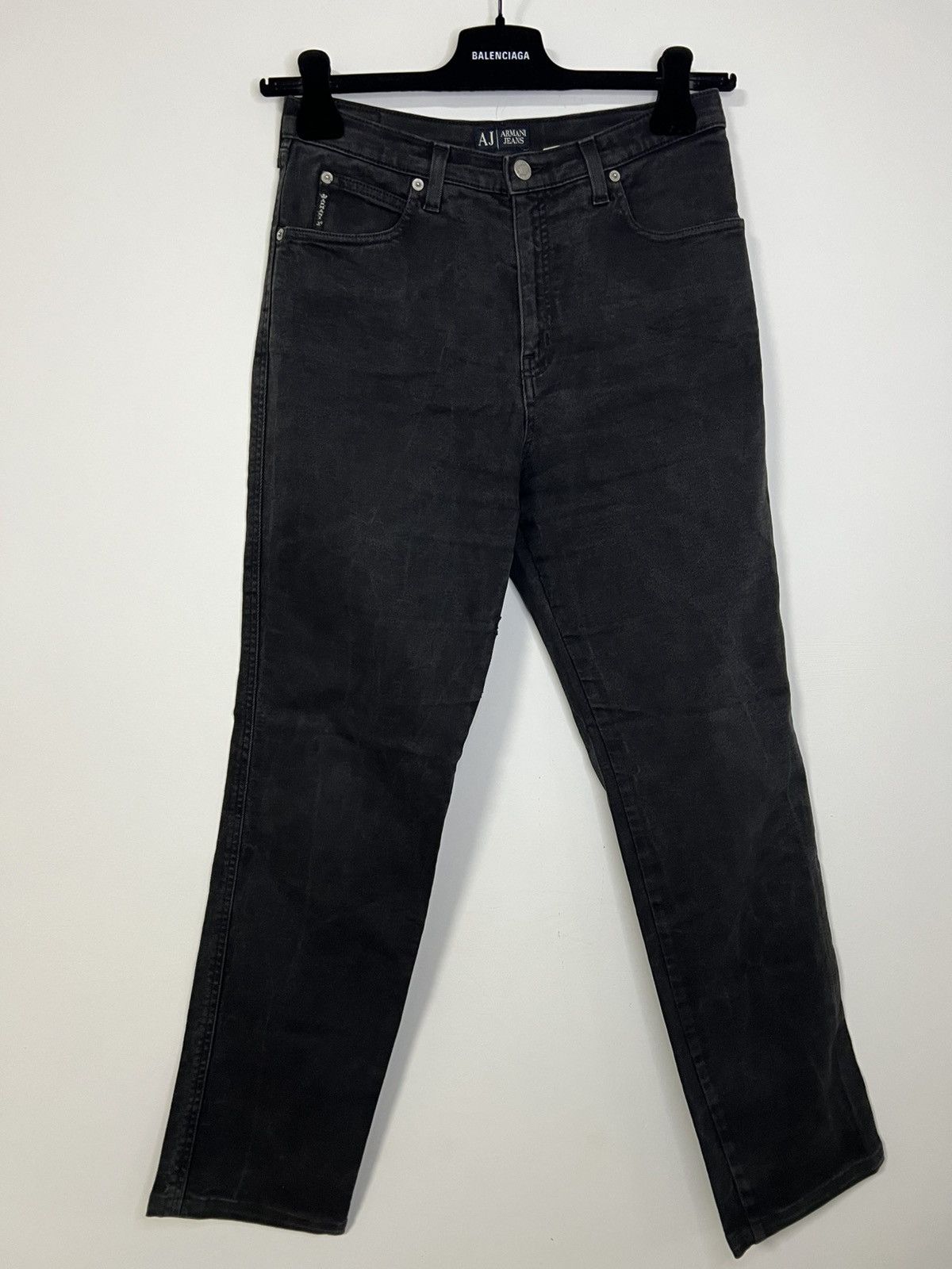 Armani Armani jeans black cotton jeans straight fit S Size US 32 / EU 48 - 3 Thumbnail