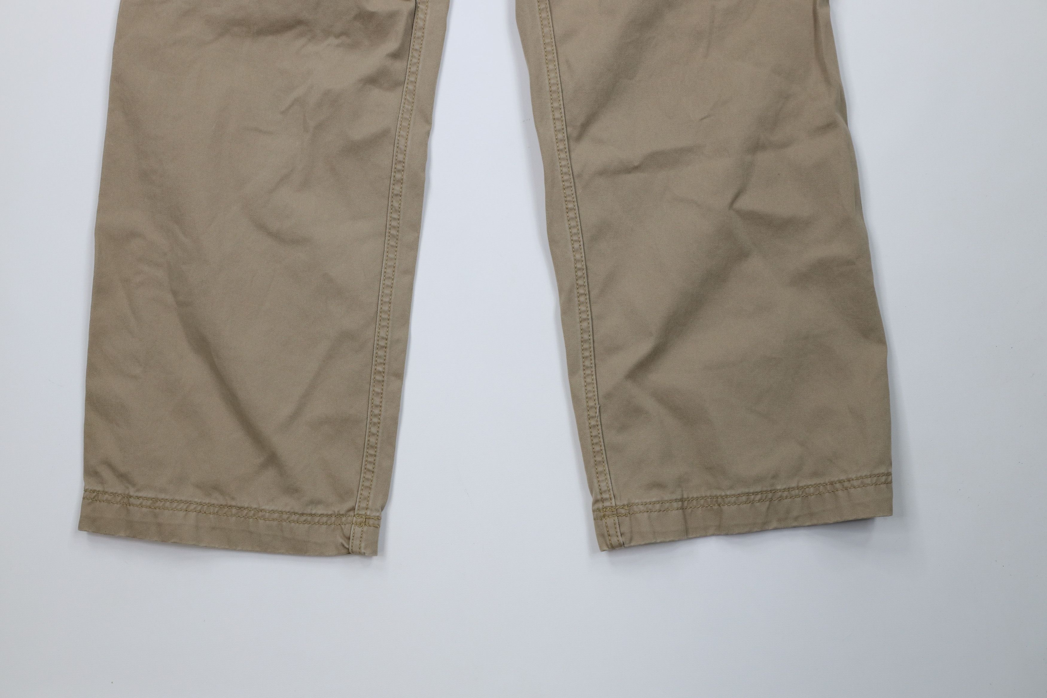 Levi's Vintage Y2K Levis Loose Straight Wide Leg Cargo Pants Beige Size US 33 - 14 Thumbnail