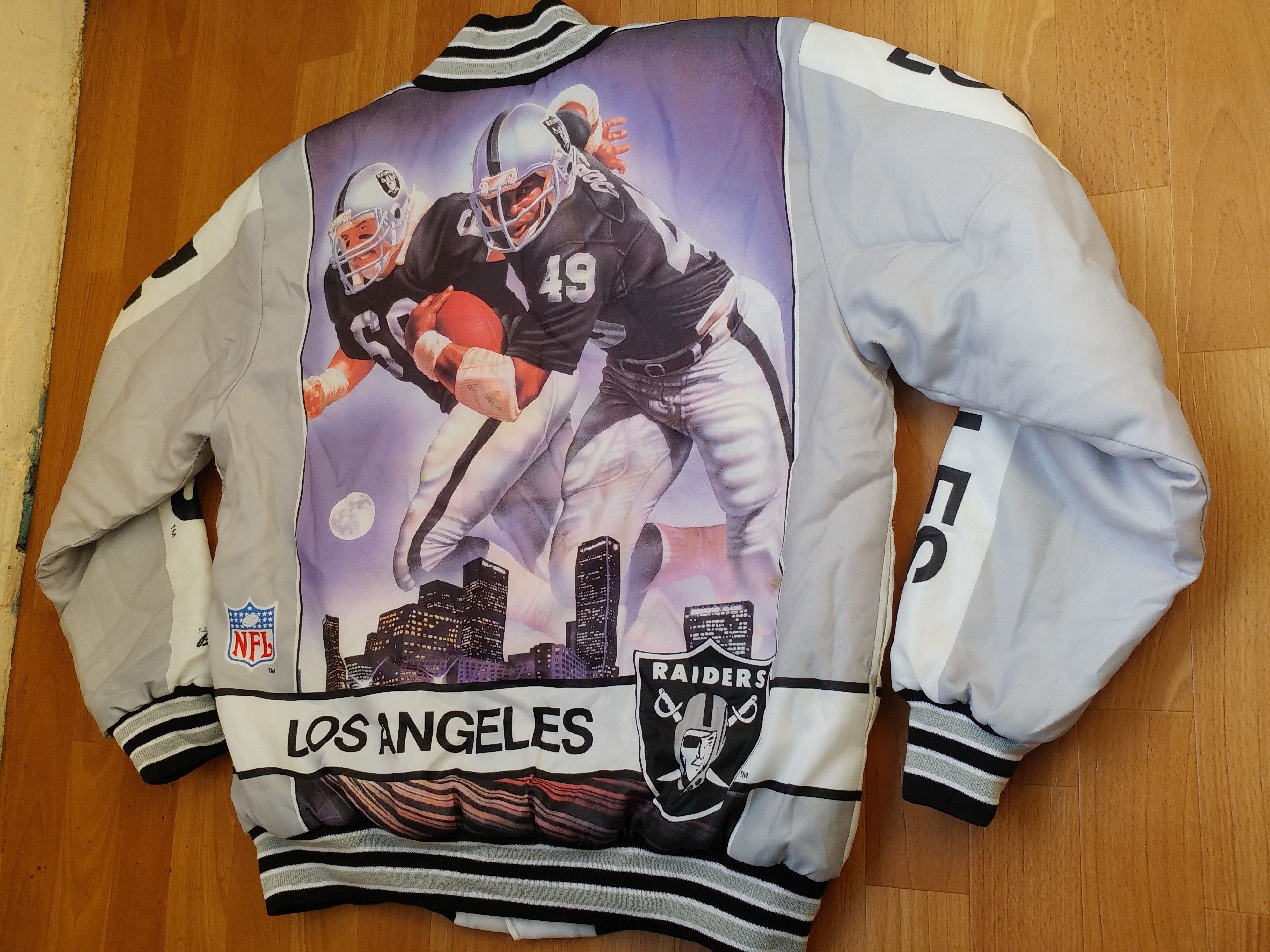 NFL × Oakland Raiders Los Angeles Raiders jacket vintage