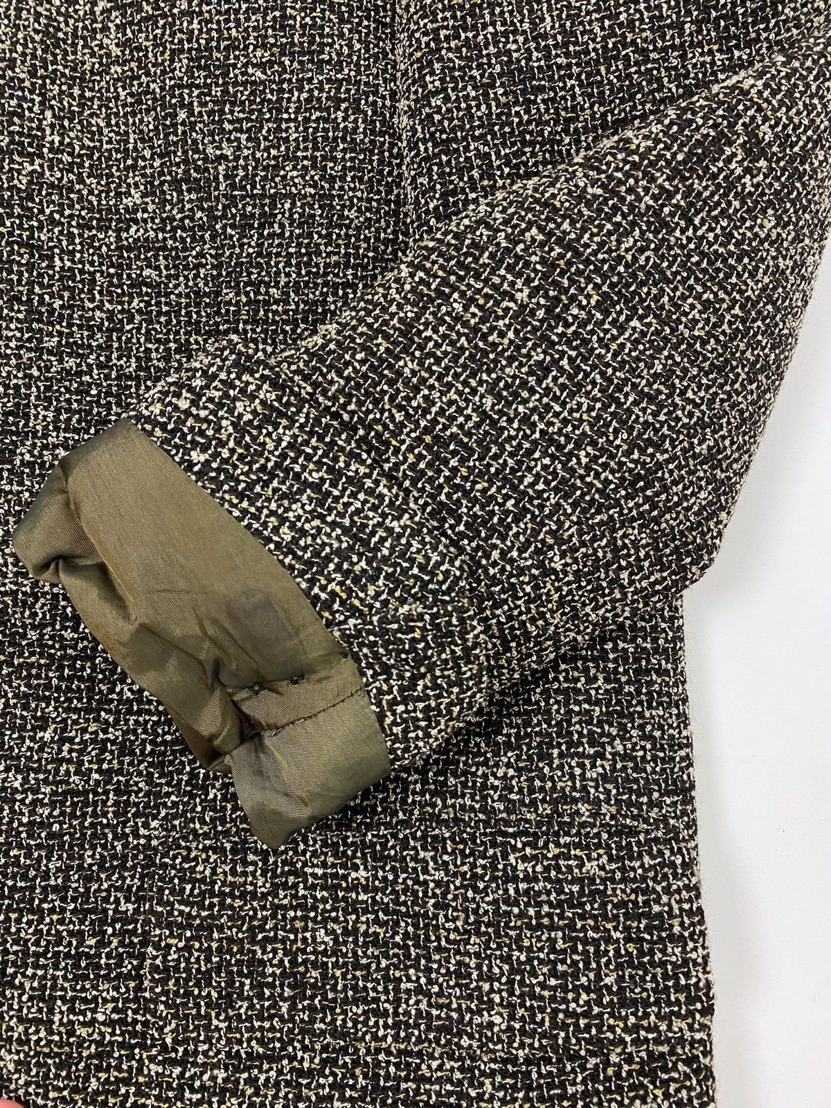 Hugo Boss Y2K Vintage Hugo Boss Wool Woven Textured Blazer Jacket Size US M / EU 48-50 / 2 - 8 Thumbnail