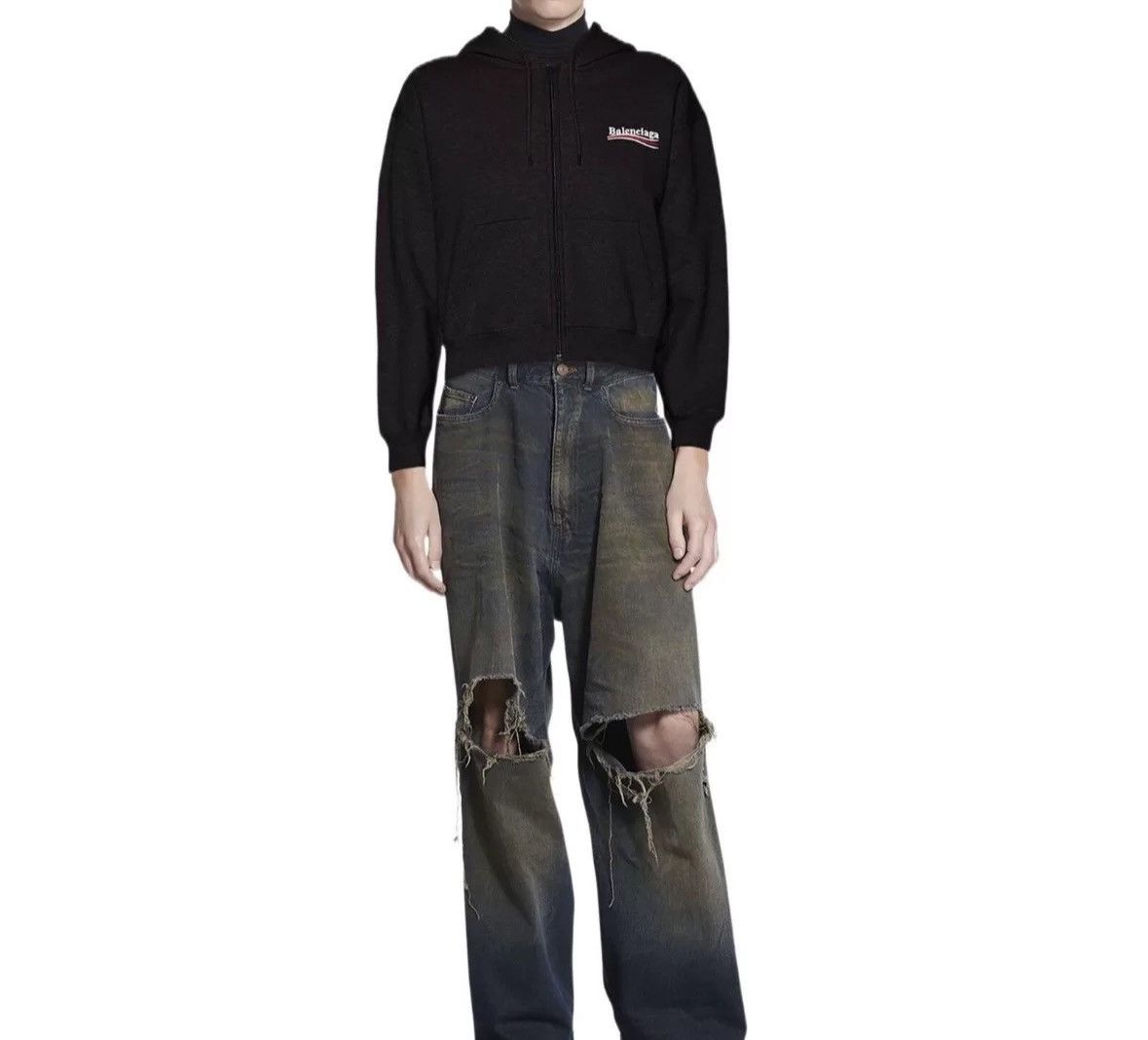 Balenciaga Balenciaga 23fw Cola Coat 2410-Nextarrow Size US XS / EU 42 / 0 - 7 Thumbnail