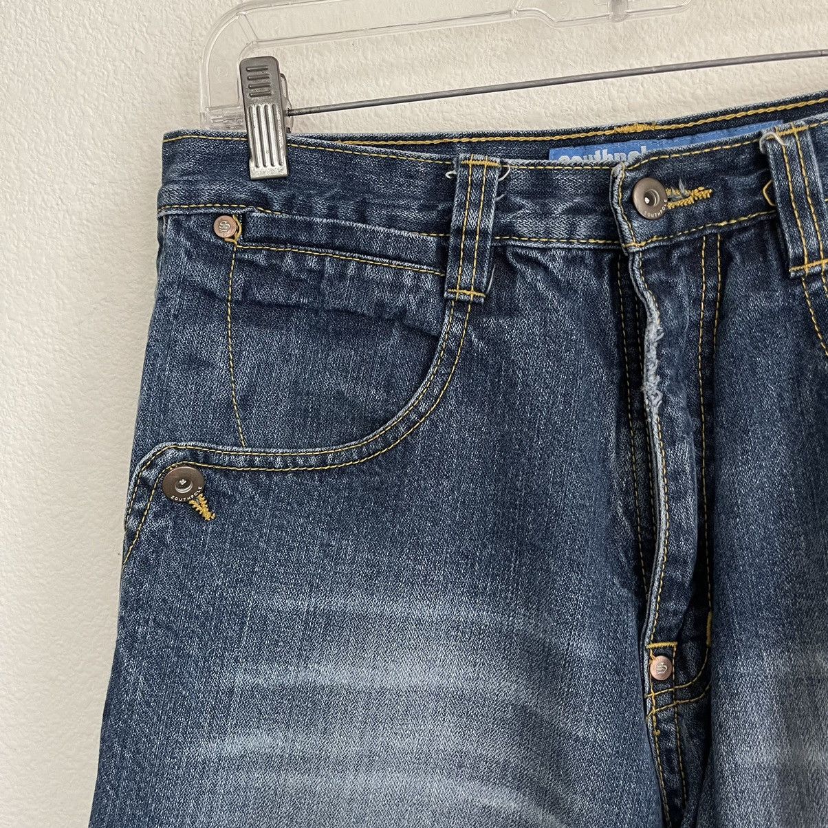 Southpole × Vintage South Pole Vintage VTG Skater Relaxed Classic Denim Jeans Size US 32 / EU 48 - 2 Thumbnail