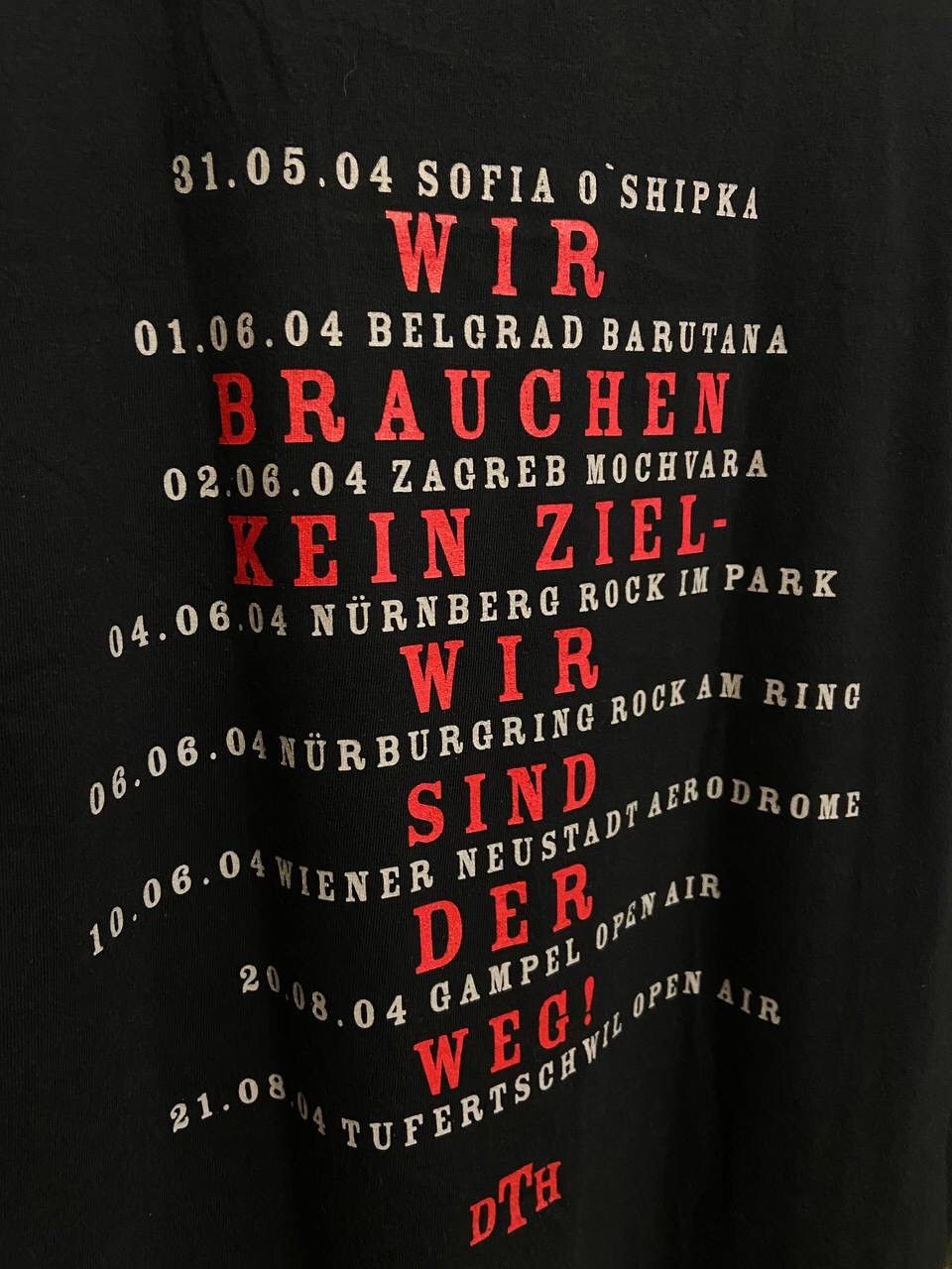 Band Tees Vintage Die Toten Hosen T-Shirt Size US M / EU 48-50 / 2 - 9 Thumbnail