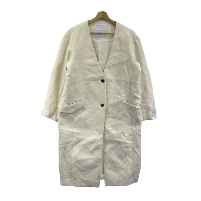 Vintage Vtg CAPE MERINO BLEND Global Work Minimalist Trench Coat Size M / US 6-8 / IT 42-44 - 1 Thumbnail