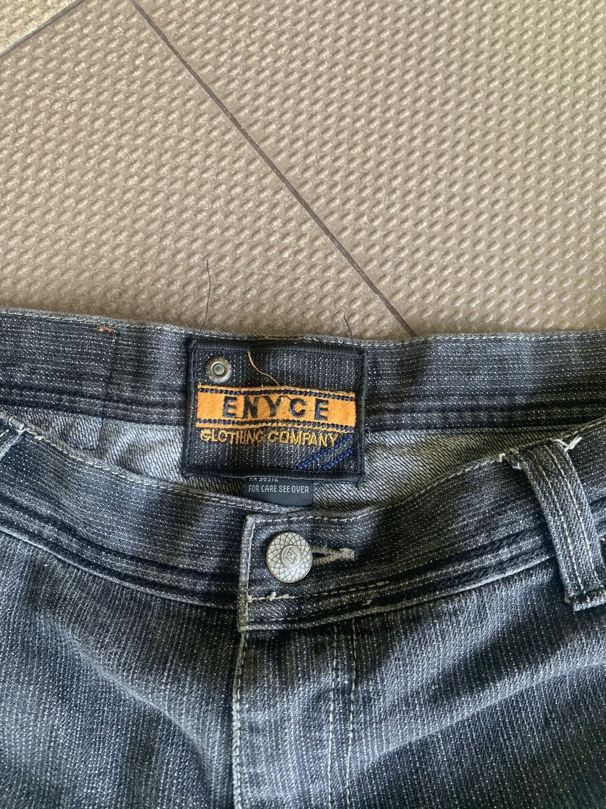 Enyce Vintage Enyce New York Baggy Soft Denim Size US 35 - 10 Thumbnail