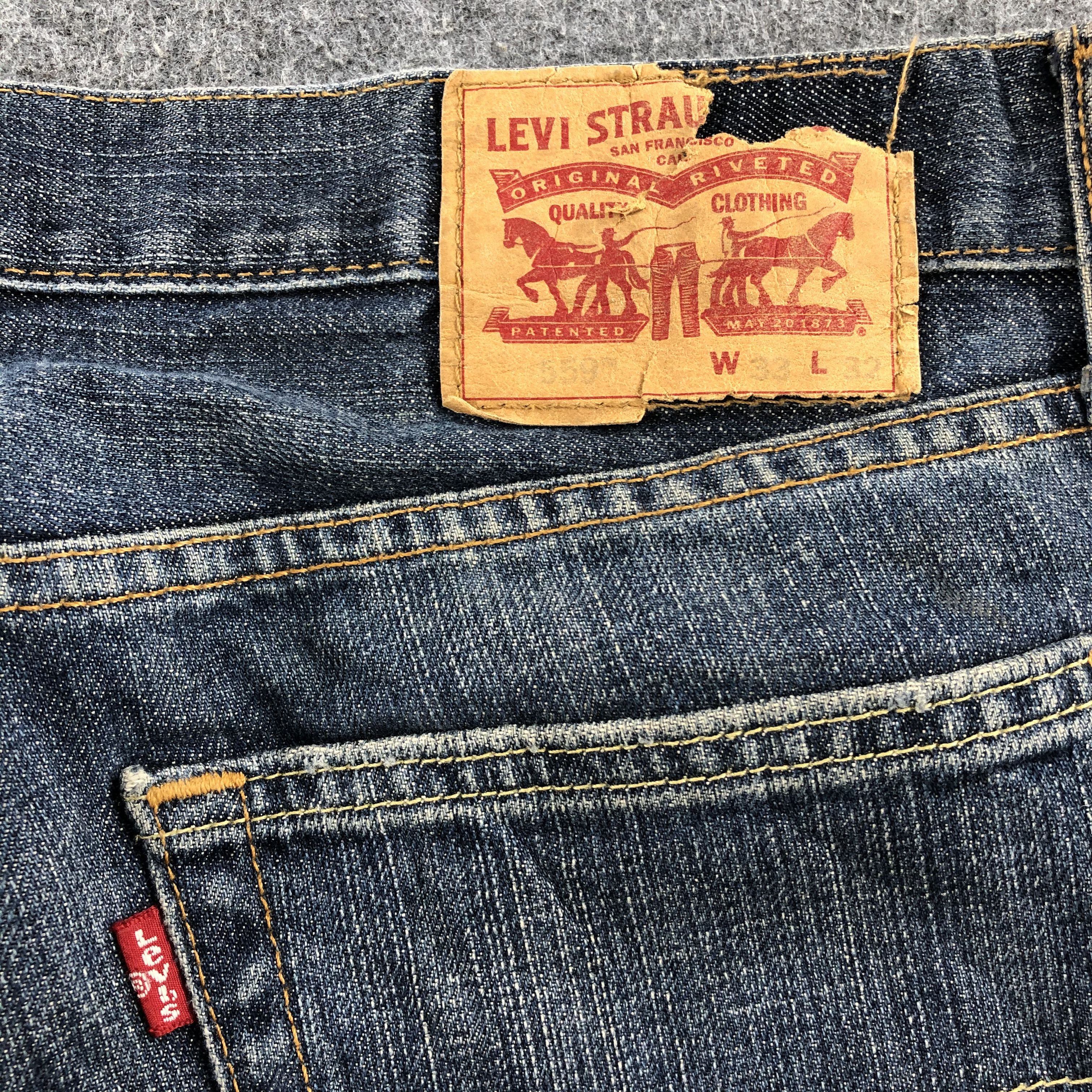 Levi's × Vintage Vintage Levis 559 Jeans-JM1464 Size US 36 / EU 52 - 6 Thumbnail