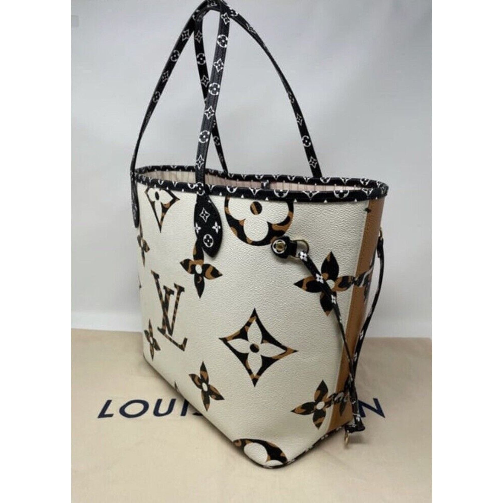 Louis Vuitton Louis Vuitton Neverfull MM tote limited edition jungle mono Size ONE SIZE - 5 Thumbnail