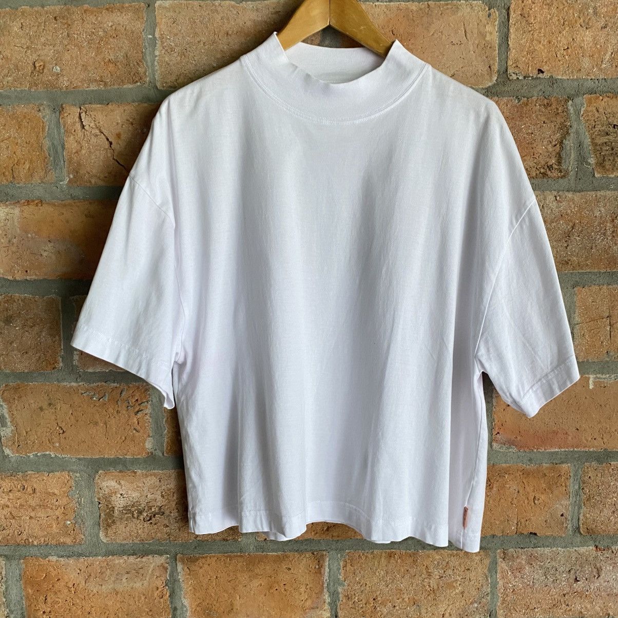 Acne Studios Acne Studios White Short-Sleeve T-Shirt Size S / US 4 / IT 40 - 1 Thumbnail