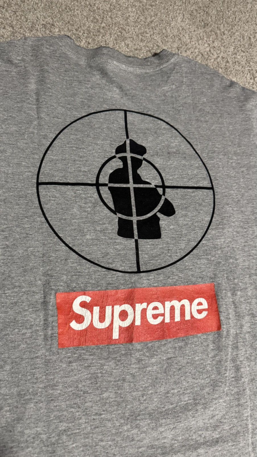 Public Enemy × Supreme 2006 Supreme Public Enemy Gray L Size US L / EU 52-54 / 3 - 5 Thumbnail