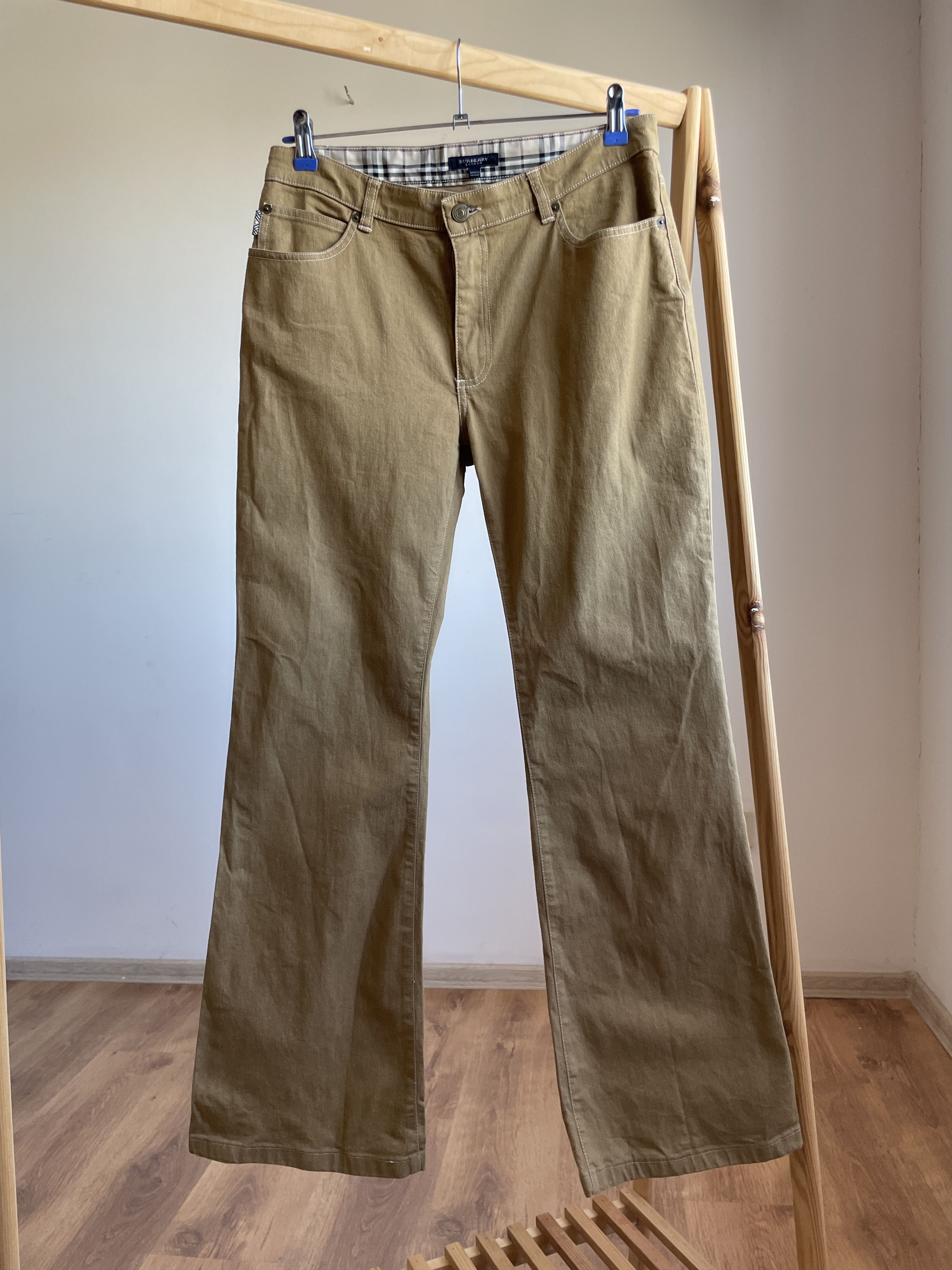 Burberry Burberry London Vintage Womens Boot Cut Denim Size UK 10 Size 28" / US 6 / IT 42 - 1 Thumbnail