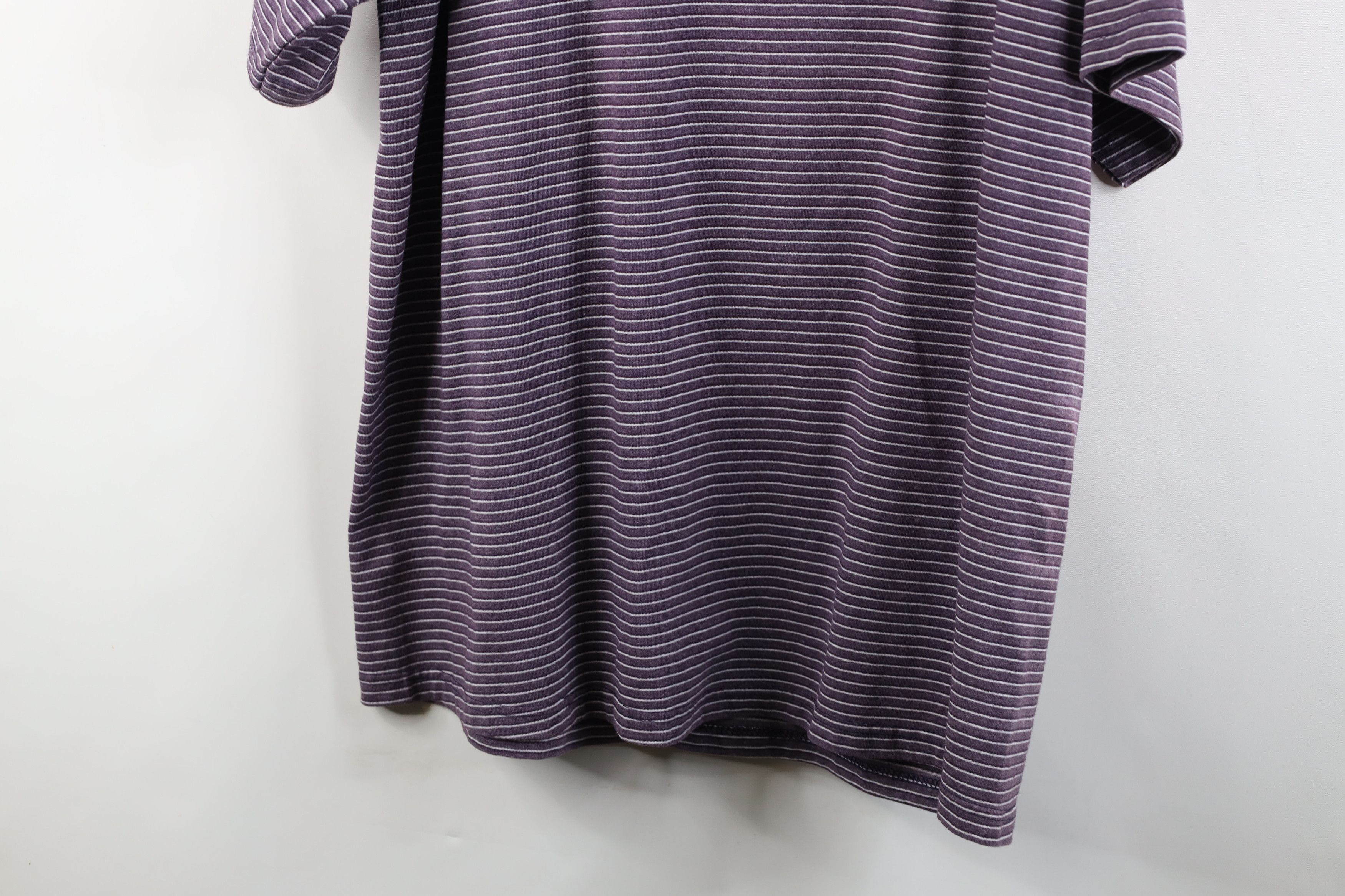 Vintage Vintage 90s Streetwear Block Short Sleeve T-Shirt Purple Size US XL / EU 56 / 4 - 10 Thumbnail