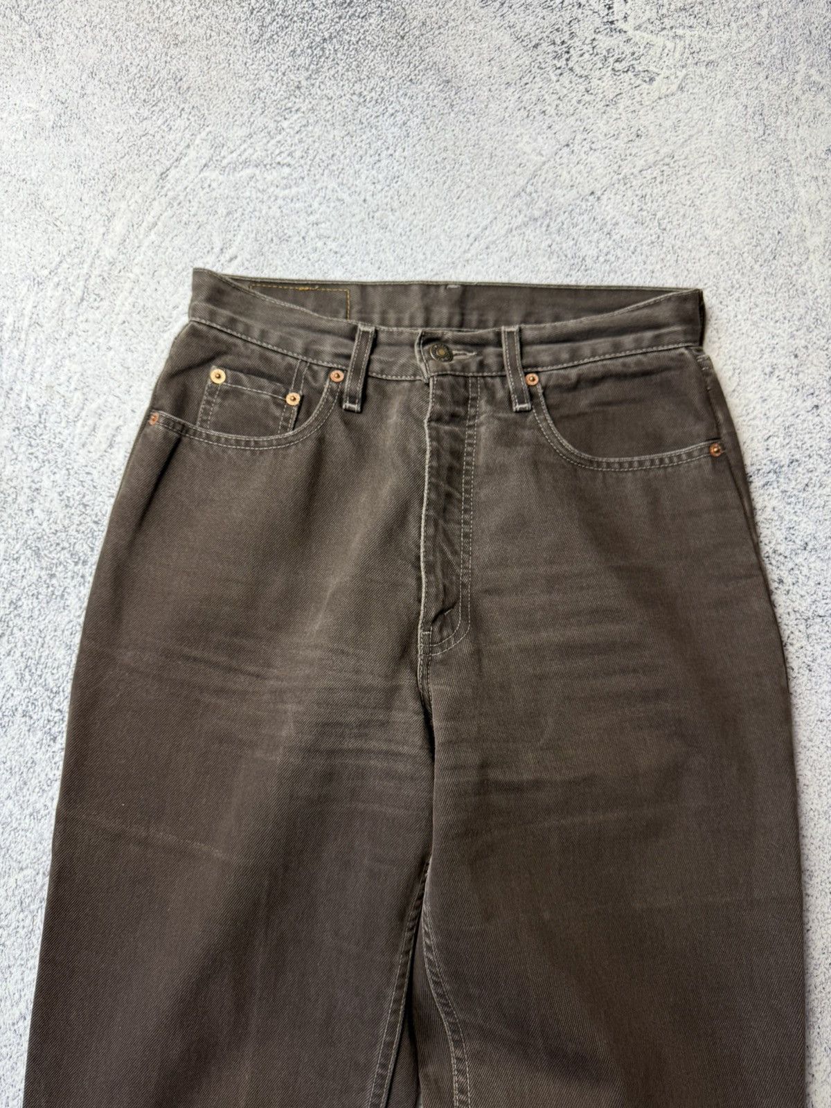 Levi's Vintage Levi's brown pants jeans faded made in USA Size US 30 / EU 46 - 16 Thumbnail