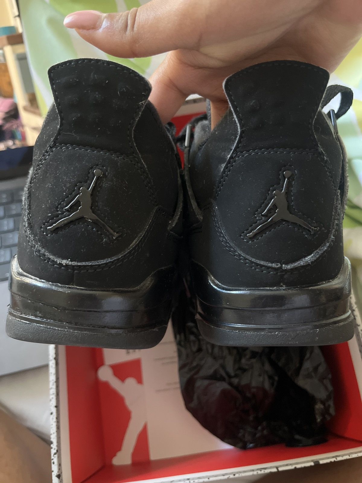 Jordan Brand Jordan Black Cat 4’s 2020 release Size US 7 / IT 37 - 3 Thumbnail