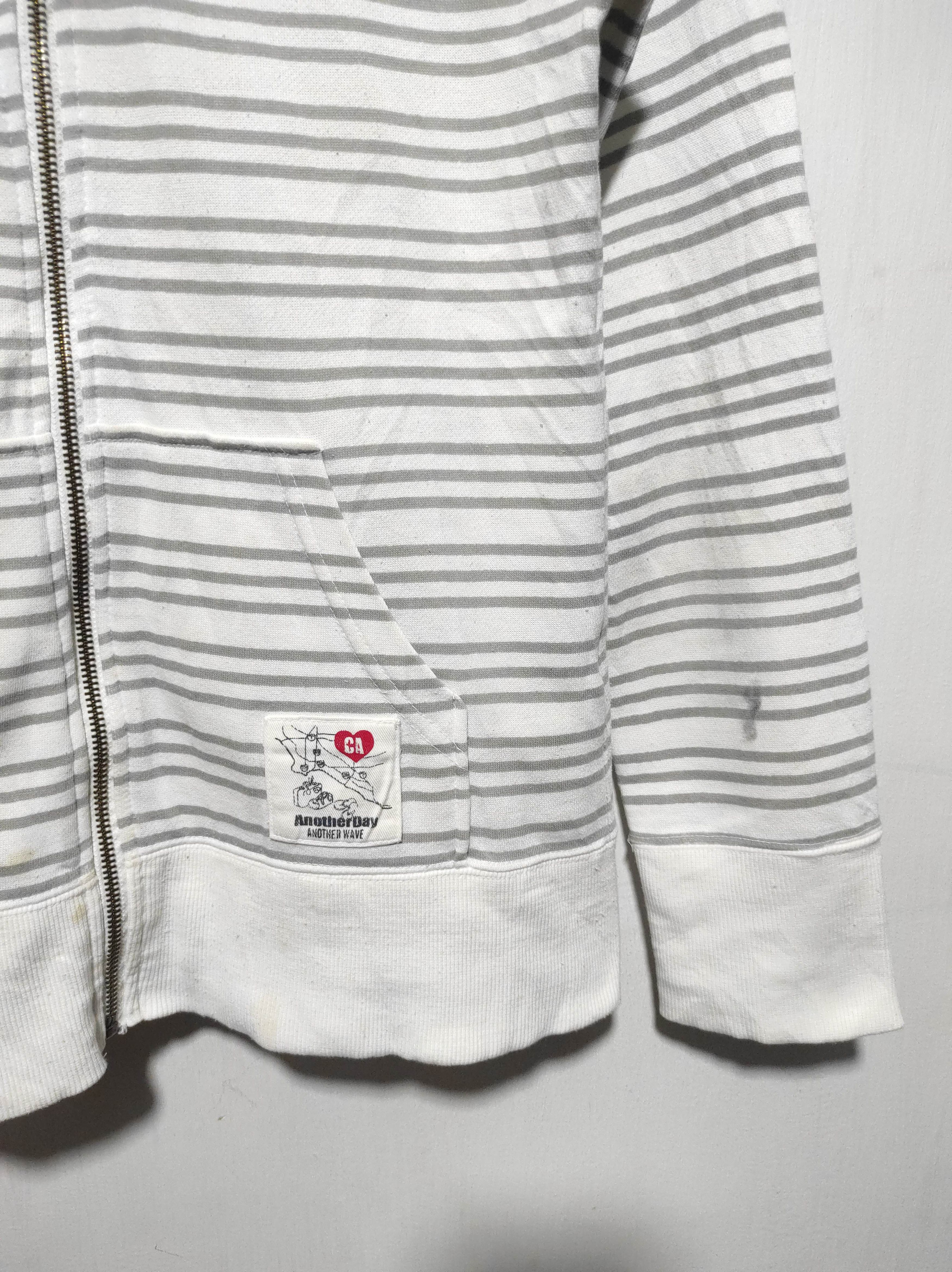 Hysteric Glamour OP Stripe Zip Fur Hoodie LGB IfSixWasNine style Size M / US 6-8 / IT 42-44 - 4 Thumbnail