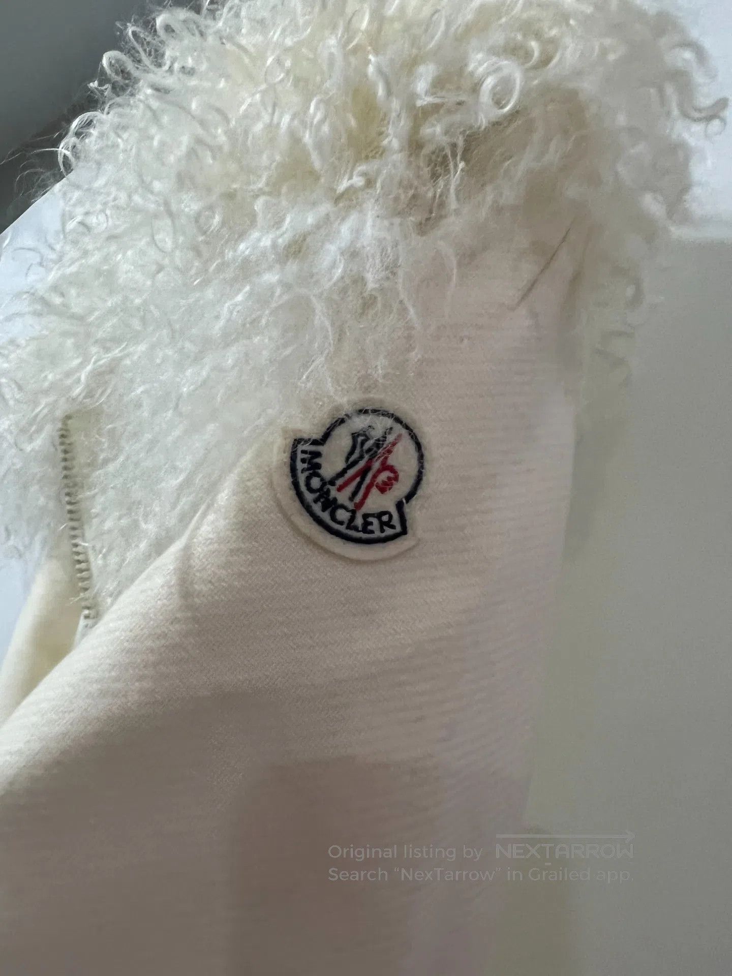 Moncler Moncler Annette lamb wool Long down jacket| Size S / US 4 / IT 40 - 5 Thumbnail