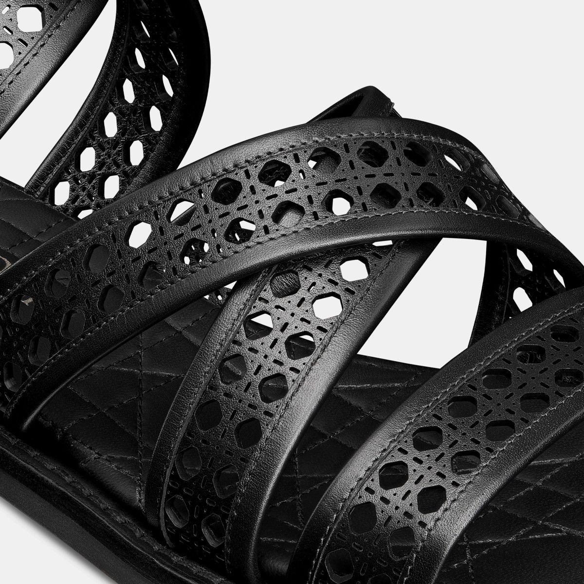 Dior o1w1db10326 D-Avenue Sandal in Black Size US 9 / IT 39 - 3 Thumbnail