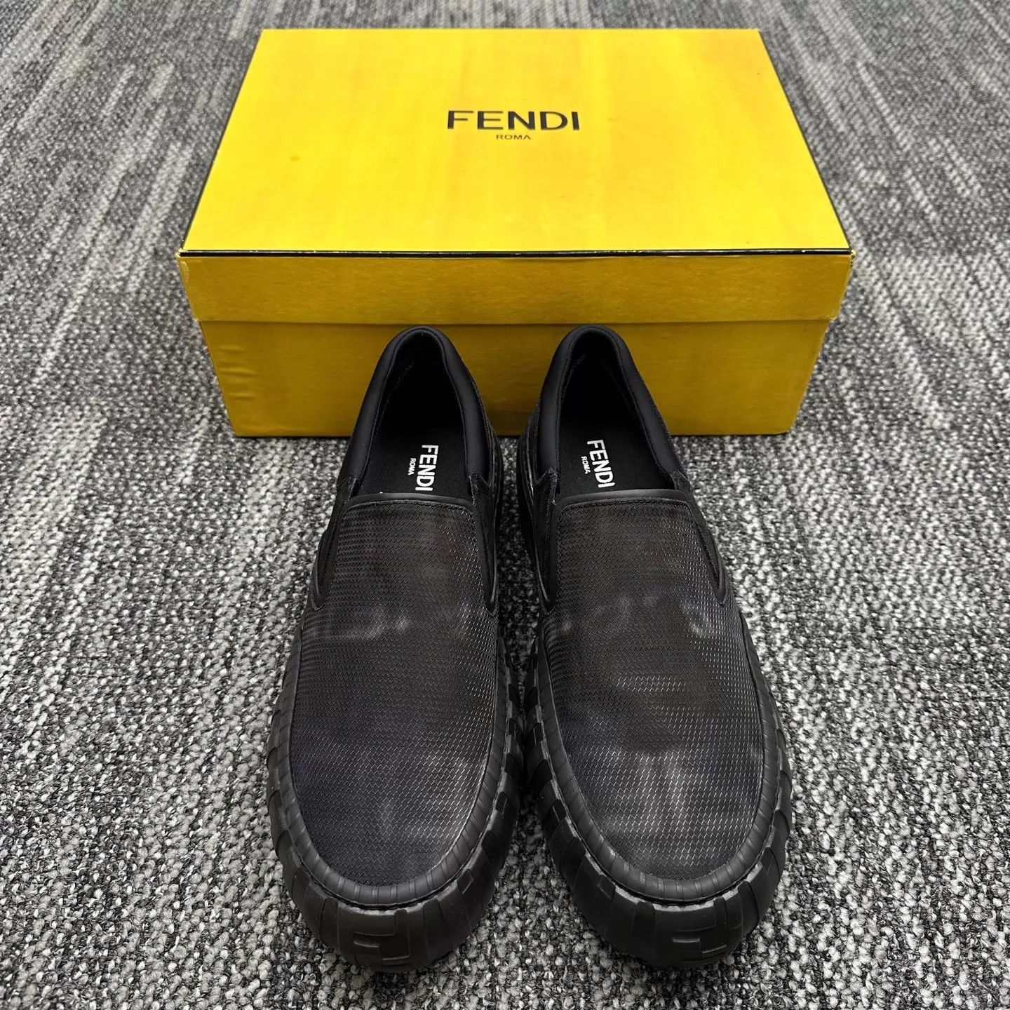 Fendi Fendi Force FF Monogram Slip-On Sneaker 40 Size US 6 / EU 39 - 2 Thumbnail