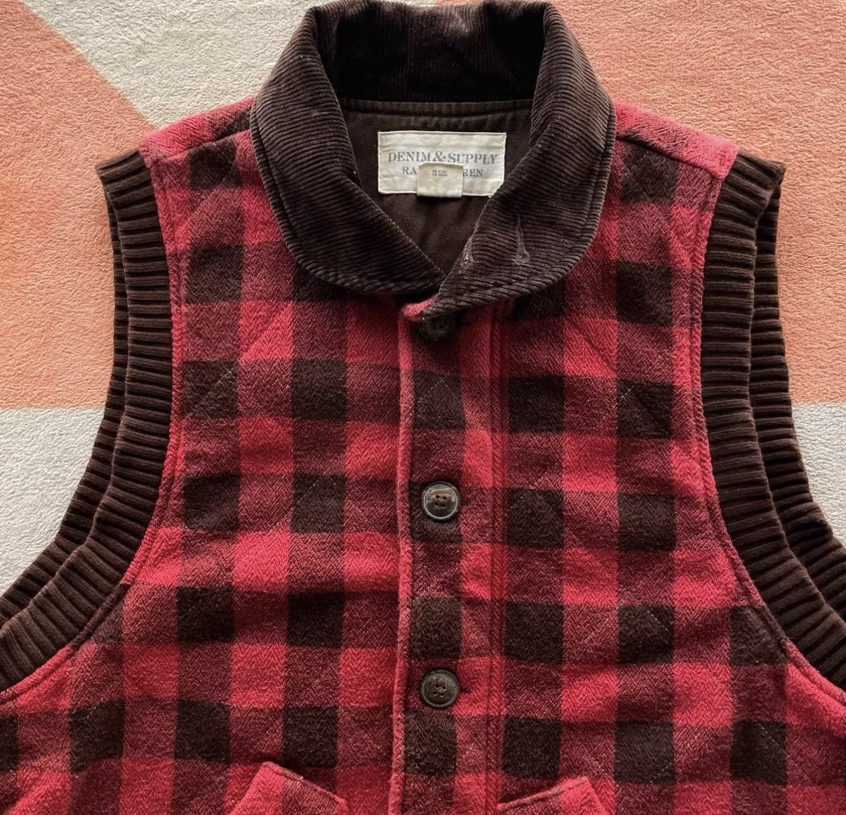Denim & Supply Ralph Lauren Denim Supply Ralph Lauren Polo Vest K22 Size US S / EU 44-46 / 1 - 3 Thumbnail