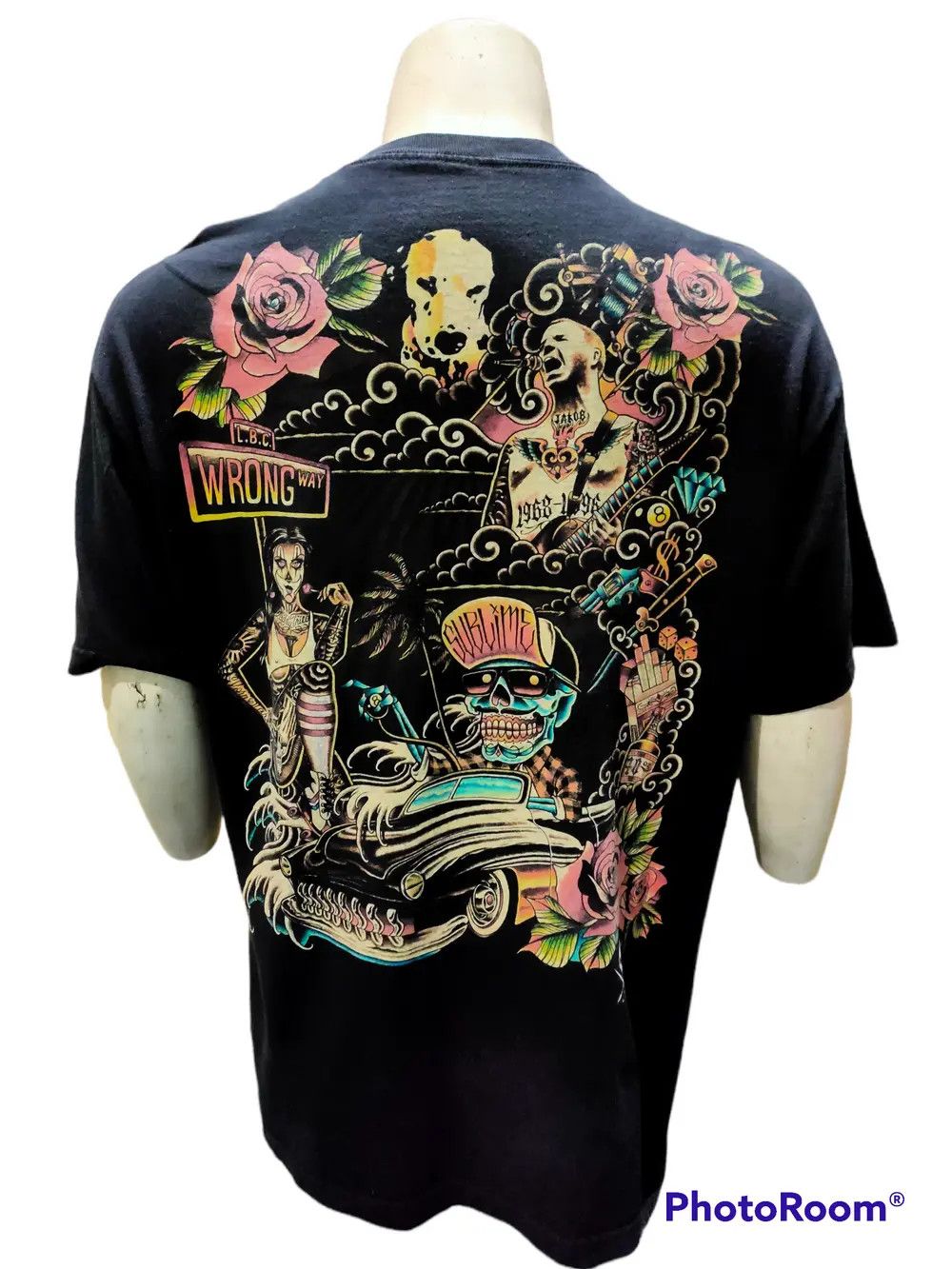 Sublime Sublimes band x sullen art tattoo art design Size US XL / EU 56 / 4 - 1 Thumbnail