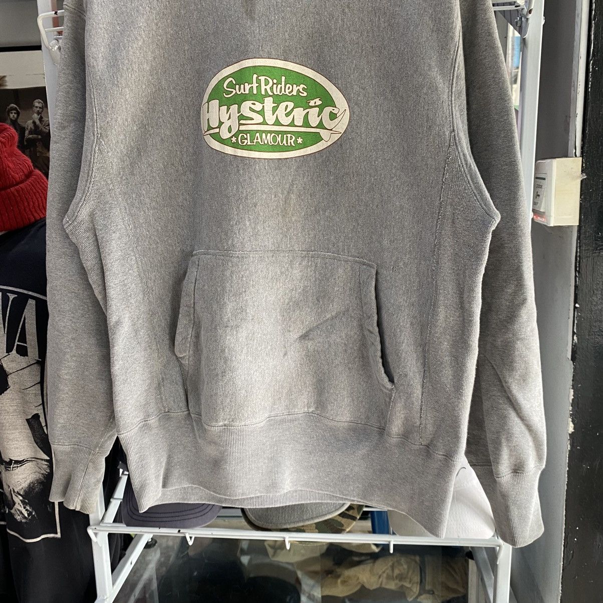 Hysteric Glamour × Japanese Brand Vtg Hysteric Glamour Surf Raider hoodies Size US M / EU 48-50 / 2 - 4 Thumbnail
