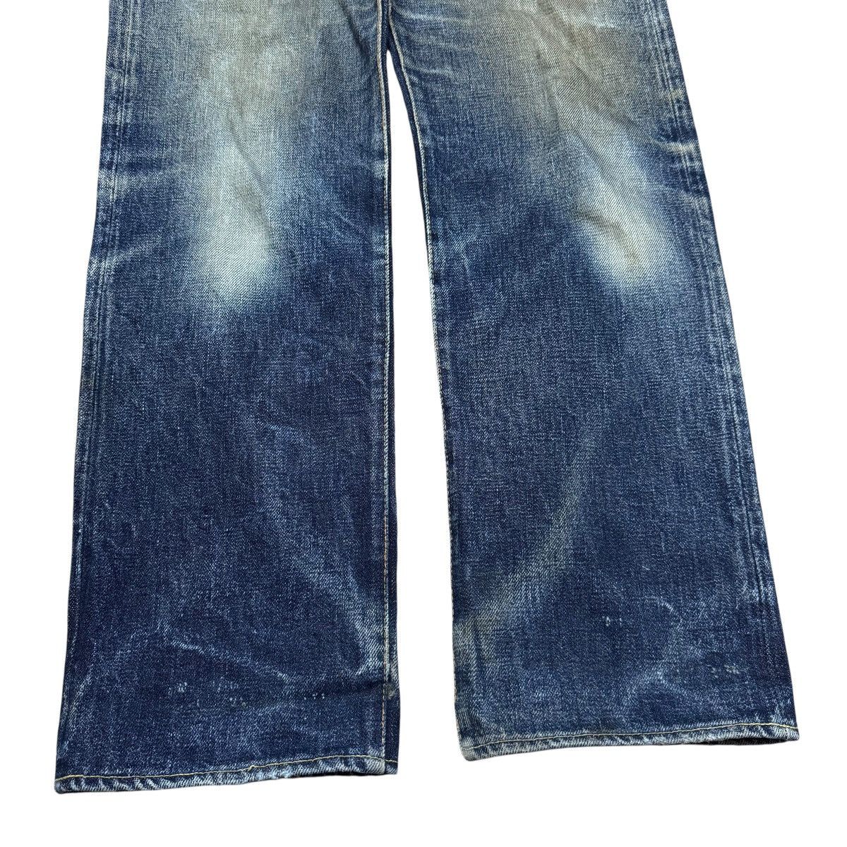 Samurai Jeans 21oz Samurai S510xx Denim Selvedge Jeans Natural Fade Size US 34 / EU 50 - 6 Thumbnail