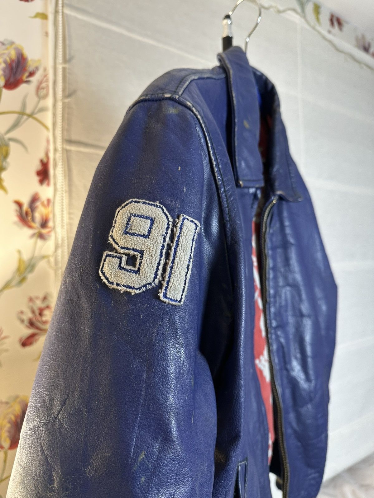Scotch & Soda Varsity RIP George Brown Leather Jaket Scotch&Soda Size US L / EU 52-54 / 3 - 6 Thumbnail