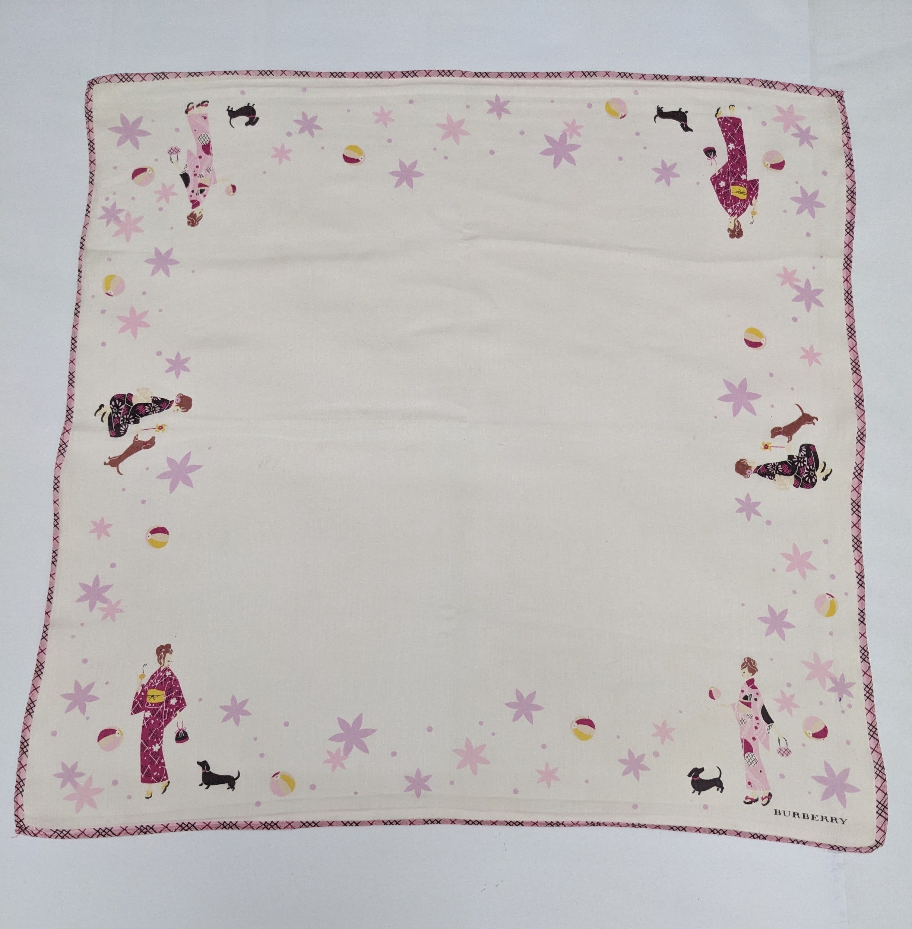 Burberry BURBERRY Japan Kimono Yukata Girl Cherry Blossom Size ONE SIZE - 3 Thumbnail