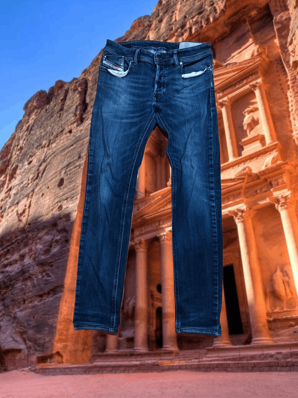 Diesel DIESEL TROXER slim-skinny Y2K vintage jeans pants Size US 28 / EU 44 - 1 Thumbnail