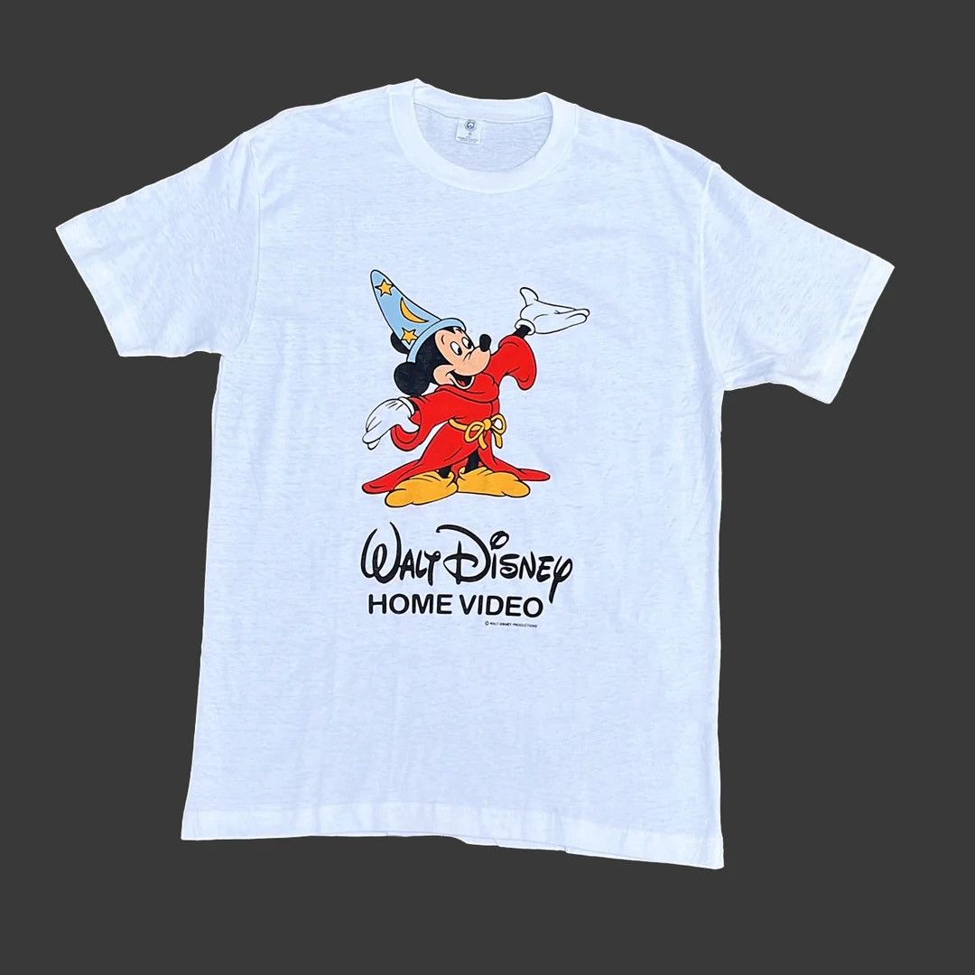 Fantasia Mickey Mouse Disney 1980 80s Vintage Movie T-Shirt