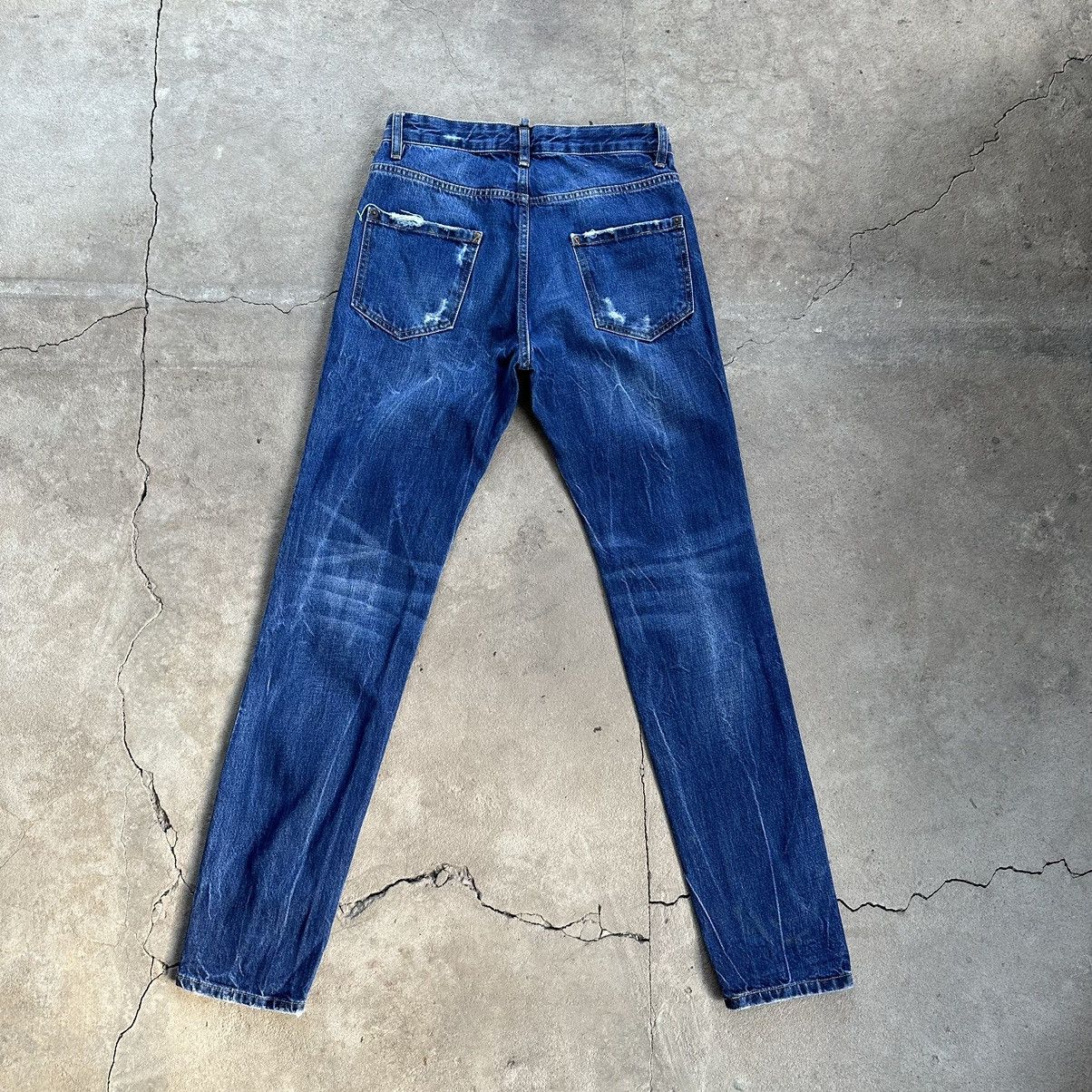 Dsquared2 Vintage Dsquared2 2016 Luxury Denim Jeans Made In Italy Size US 29 - 4 Thumbnail