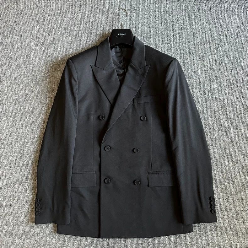 Dior Dior A design suit with double-breasted gun lapel. Size US M / EU 48-50 / 2 - 1 Thumbnail
