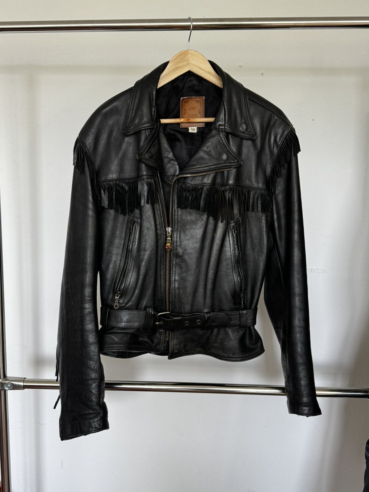 Other Vintage Biker Jacket Size US M / EU 48-50 / 2 - 2 Thumbnail