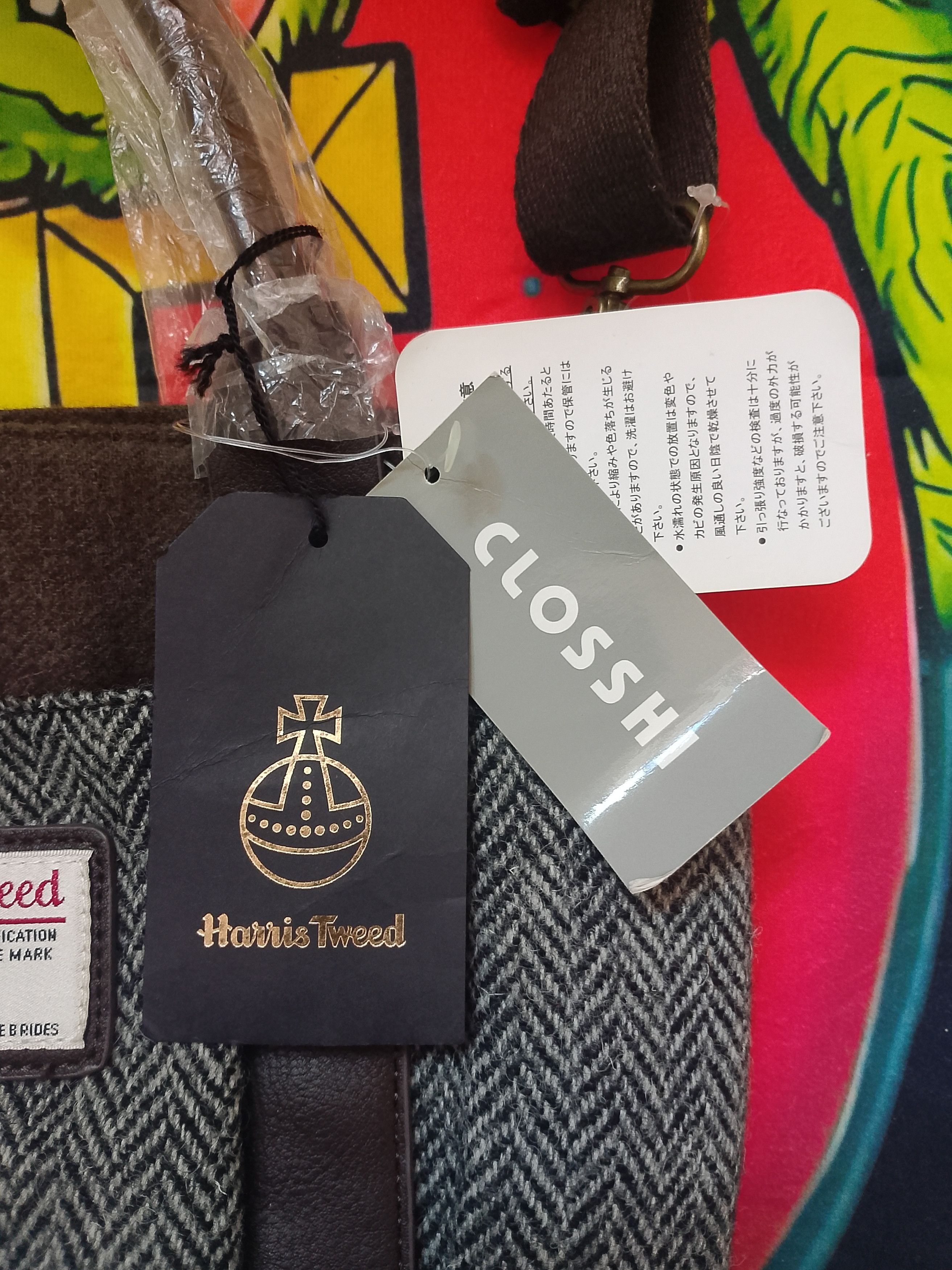 Harris Tweed × Vintage Harris tweed X closshi Size ONE SIZE - 3 Thumbnail