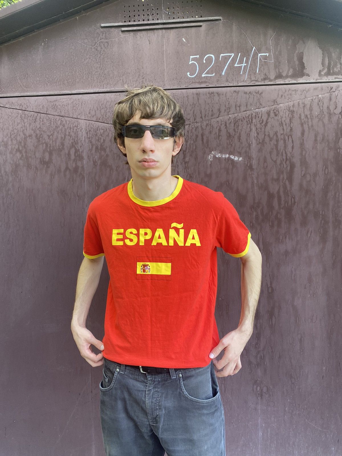 Vintage Vintage Spain National team soccer jersey t shirt Size US M / EU 48-50 / 2 - 1 Thumbnail
