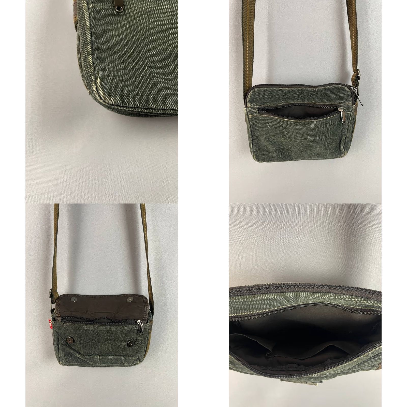 Diesel Diesel Women's Marengo Cotton Shoulder Bag Crossbody Zipper Size ONE SIZE - 10 Thumbnail