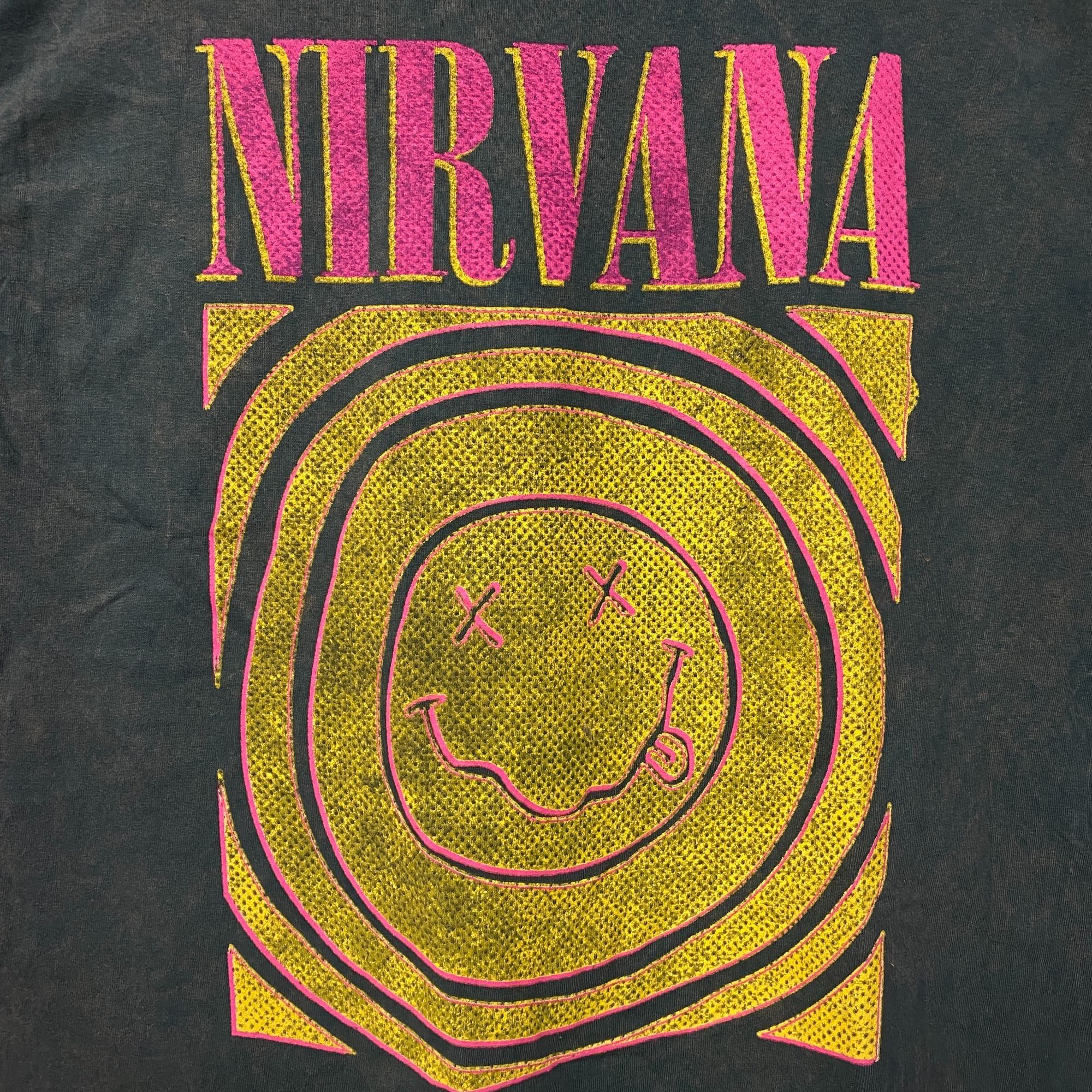 Nirvana Nirvana Nevermind Album Dead Smiley Face Logo T-Shirt Large Size US L / EU 52-54 / 3 - 2 Thumbnail
