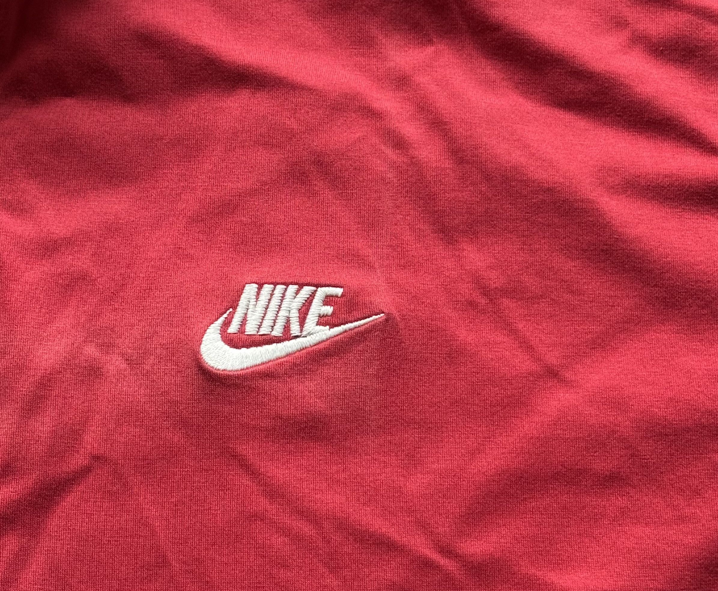 Nike Vintage Nike Supreme Court Striped Sleeves Red Polo Shirt Size US L / EU 52-54 / 3 - 19 Thumbnail