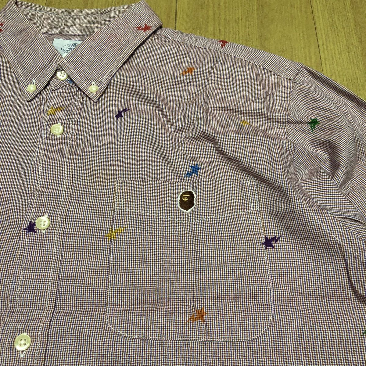 Bape Bapesta Pattern One Point Check All Over Print Shirts Size US XXL / EU 58 / 5 - 3 Thumbnail