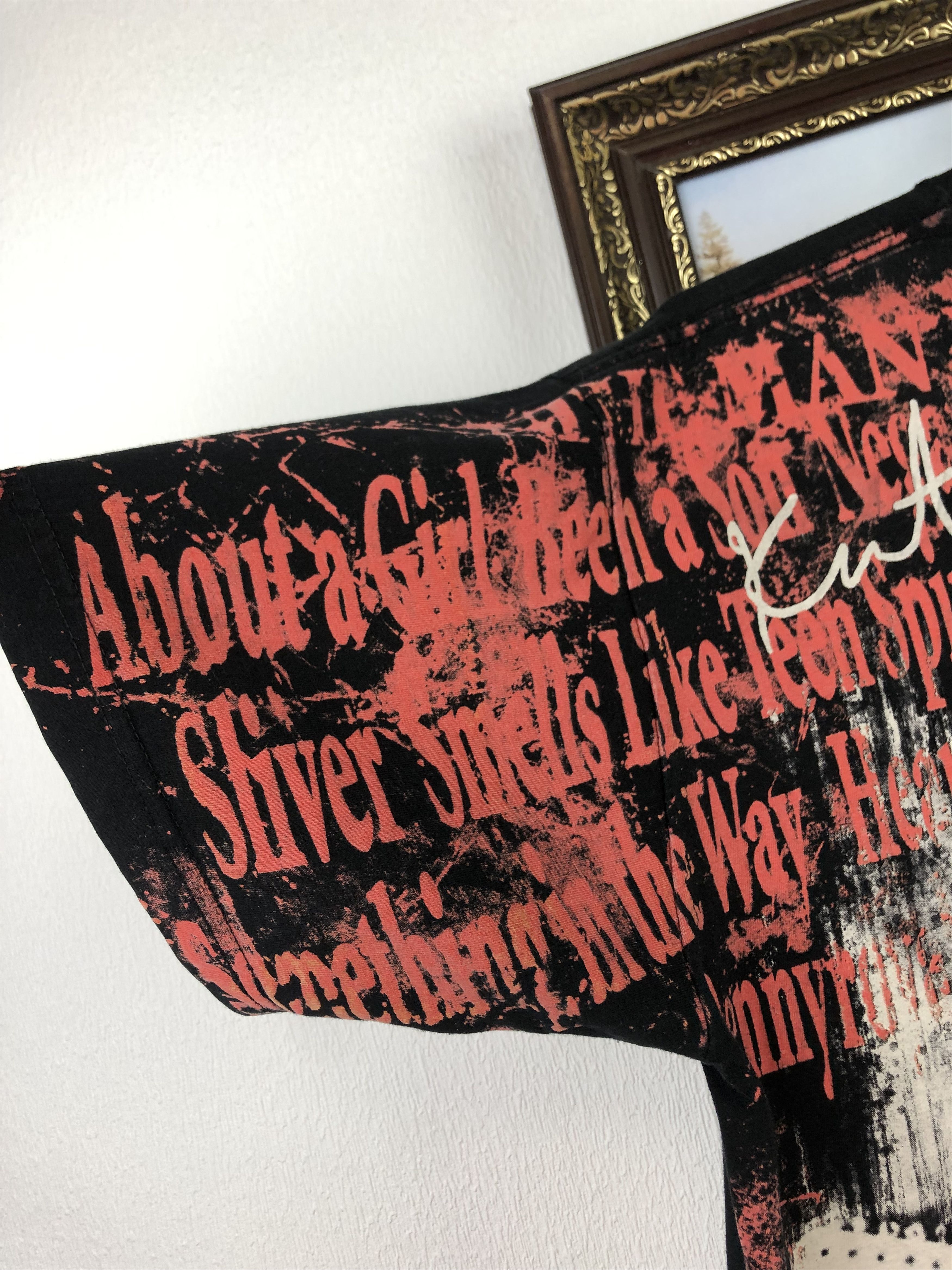 Band Tees Vintage Over Print Curt Cobain Tee Shirt Band Rare Black Size US M / EU 48-50 / 2 - 14 Thumbnail